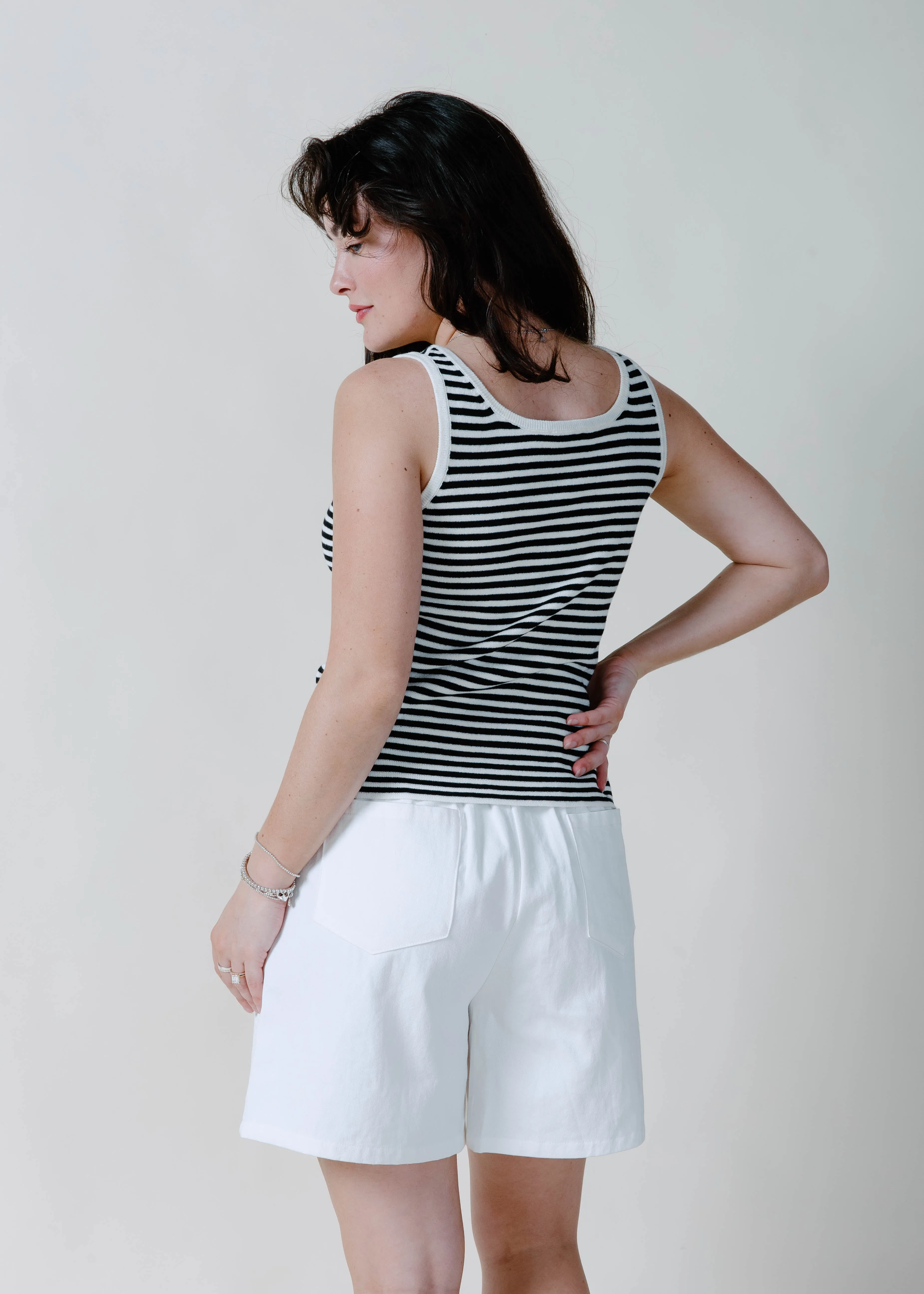 The Fairhope Shorts - White sold by Vinnie Louise product image thumbnail 4