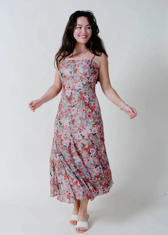 The Eloise Floral Midi Dress made by Storia