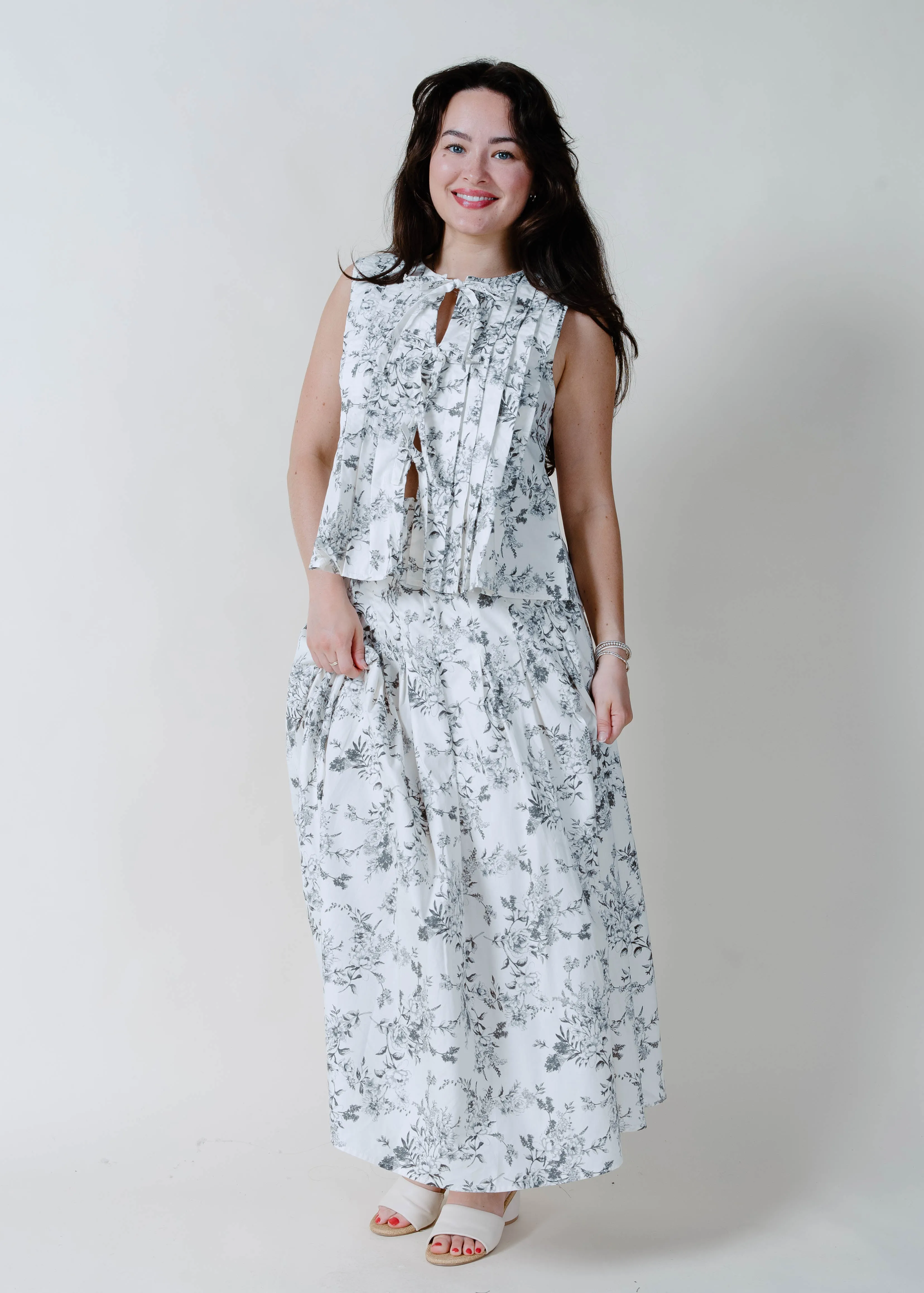 The Tara Front Tie Top sold by Vinnie Louise product image thumbnail 5
