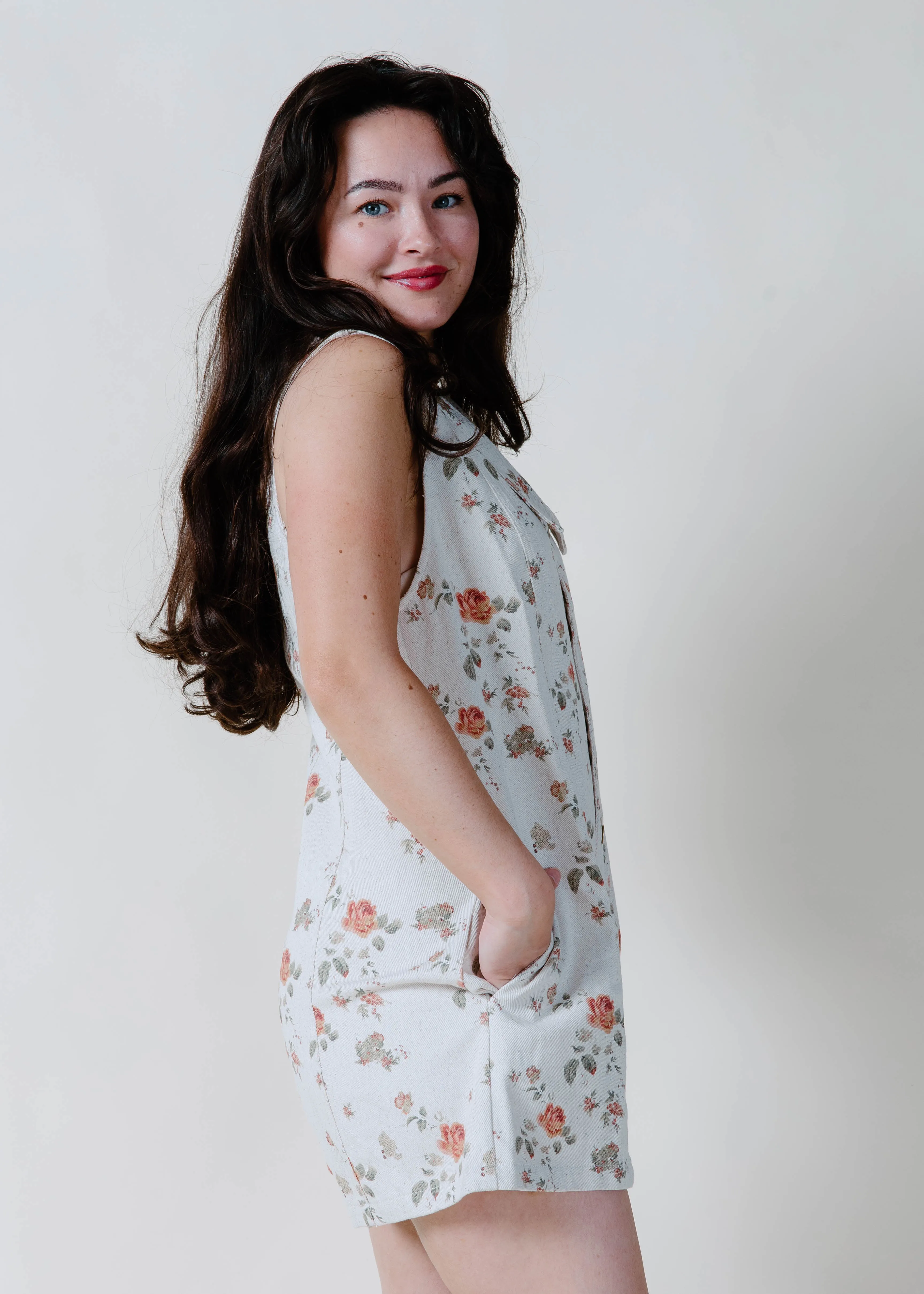 French Quarter Floral Romper sold by Vinnie Louise product image thumbnail 3