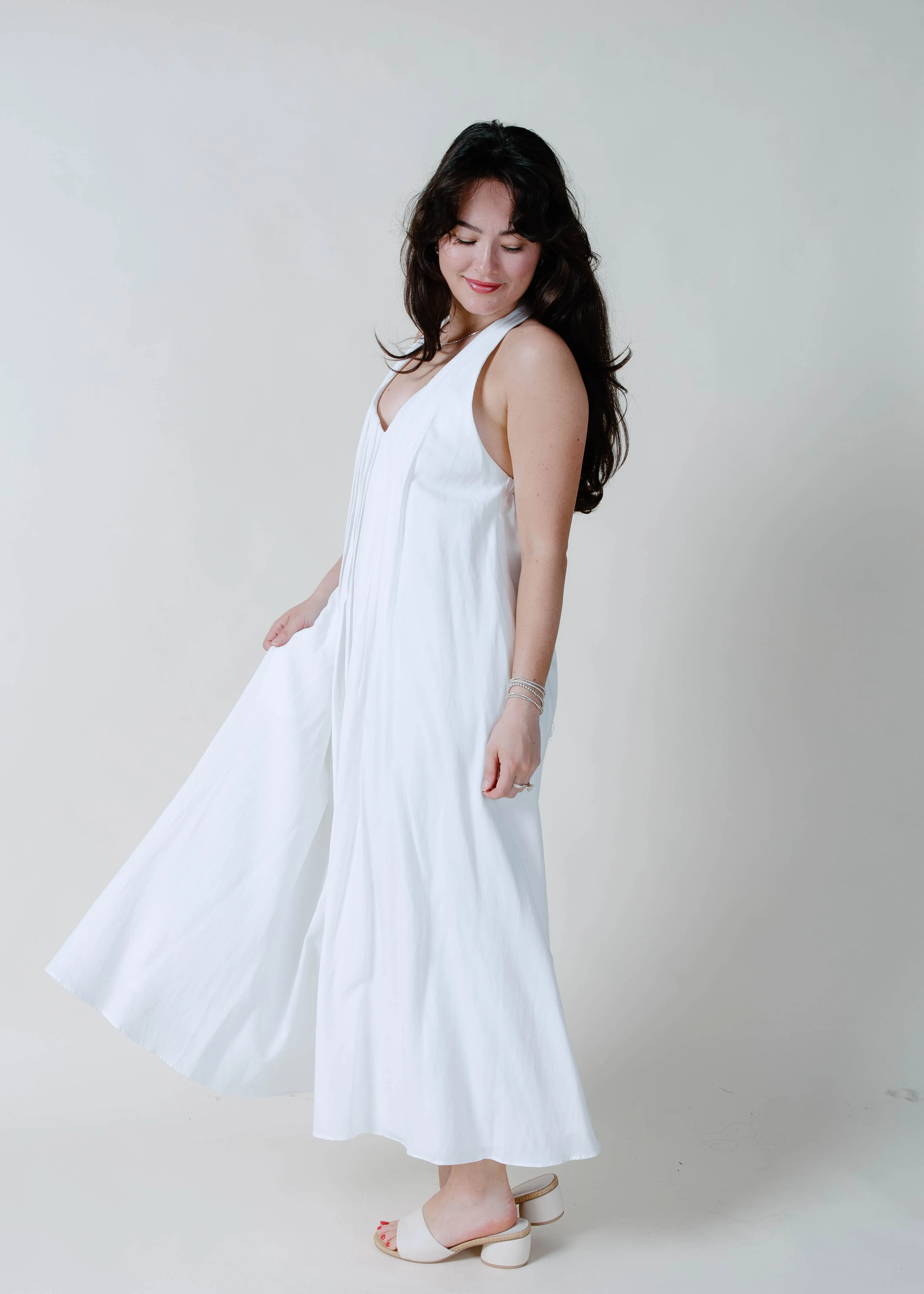 Say Yes Halter Midi Dress sold by Vinnie Louise product image thumbnail 3