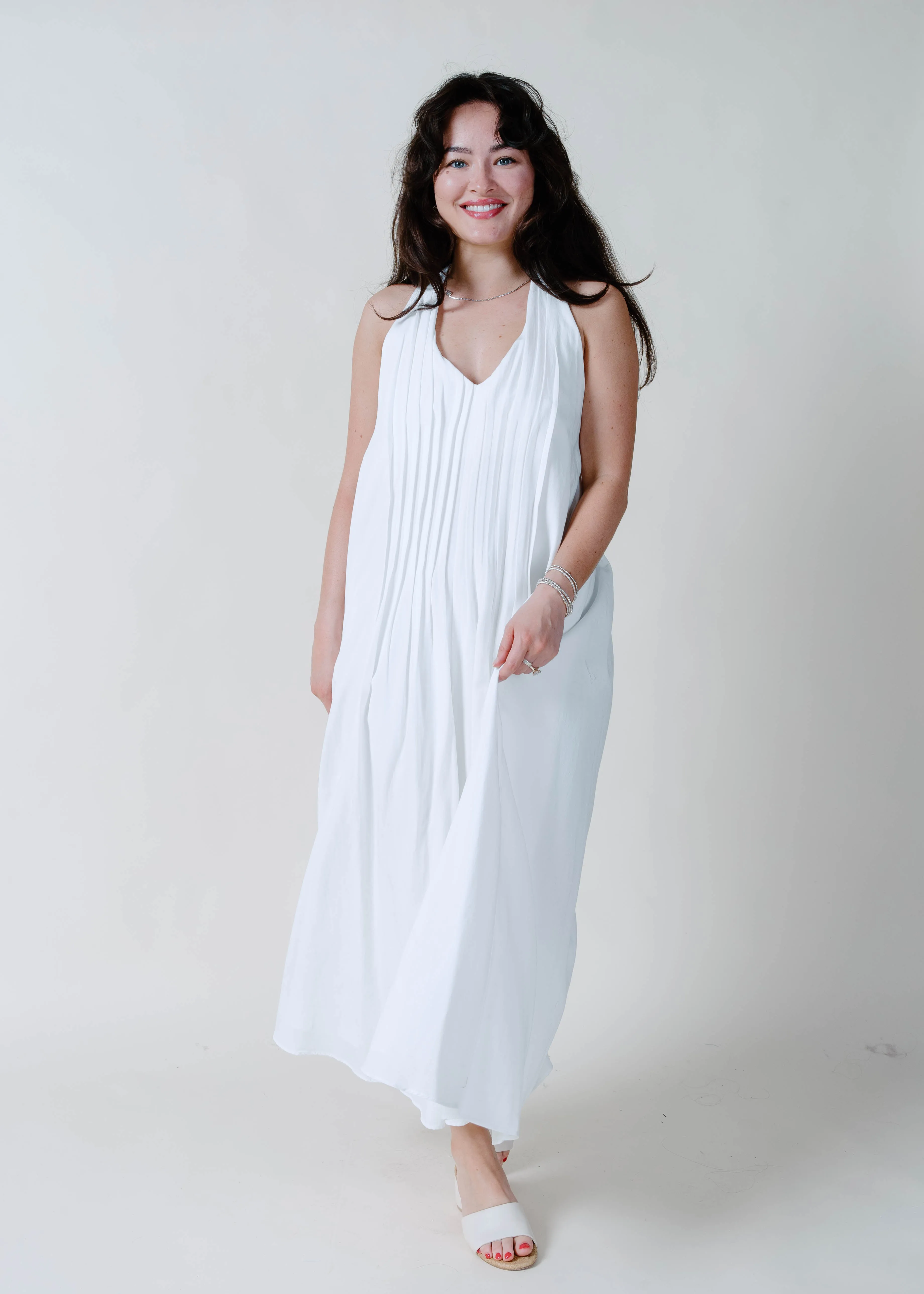 Say Yes Halter Midi Dress sold by Vinnie Louise product image thumbnail 2