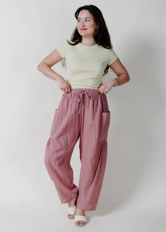 The Hudson Pants - Mauve made by mioumuse