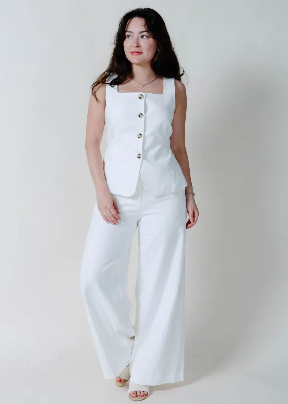 The Milo Pants - White made by mioumuse