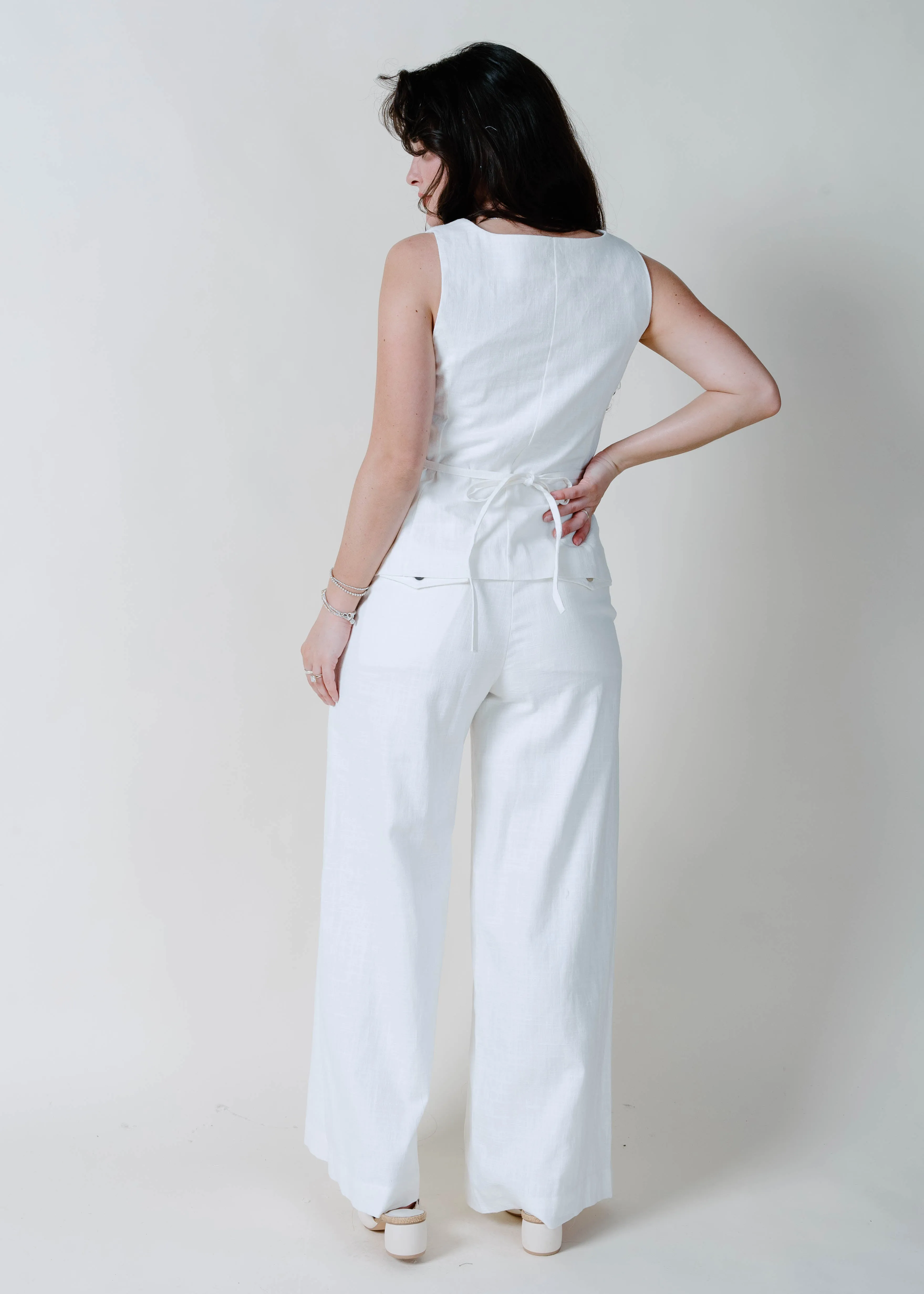 The Milo Top - White sold by Vinnie Louise product image thumbnail 4