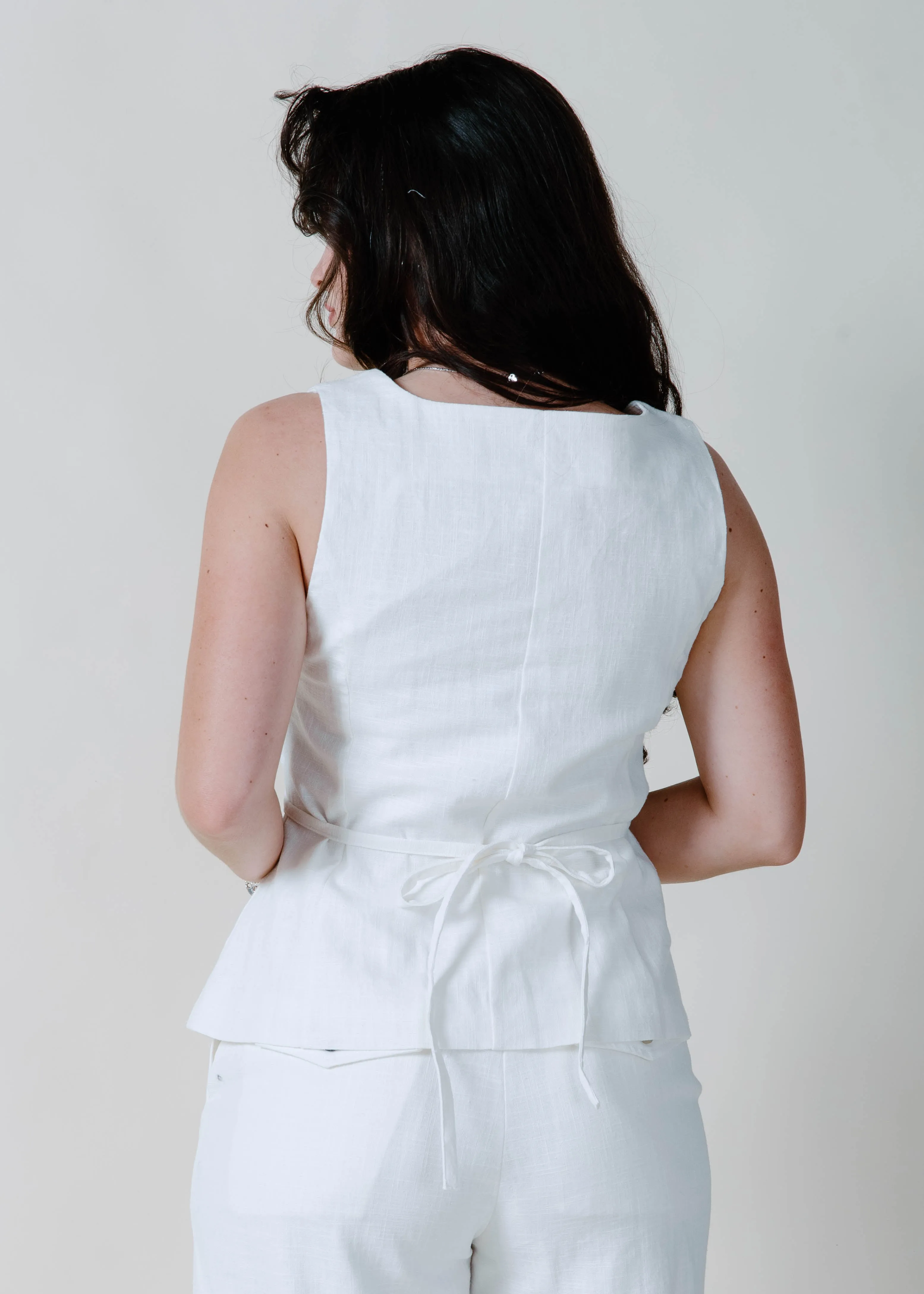 The Milo Top - White sold by Vinnie Louise product image thumbnail 3