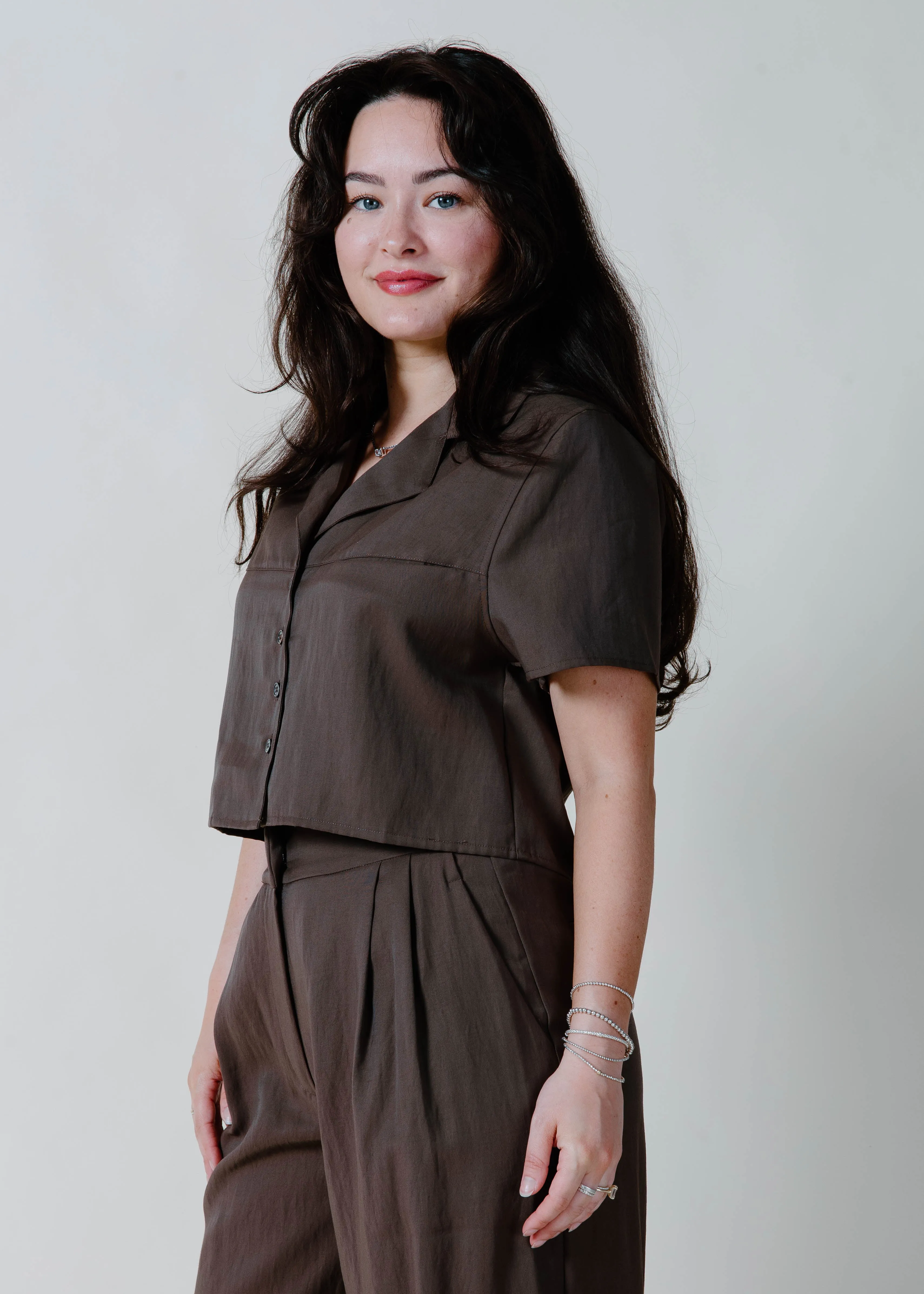 The Rowan Top - Brown sold by Vinnie Louise product image thumbnail 3