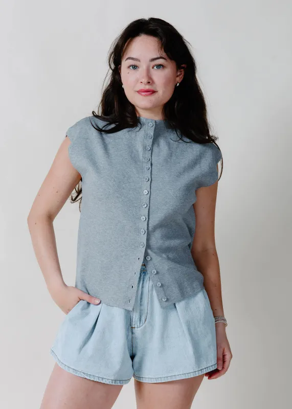 The Kenny Top - Heather Grey made by Things Between