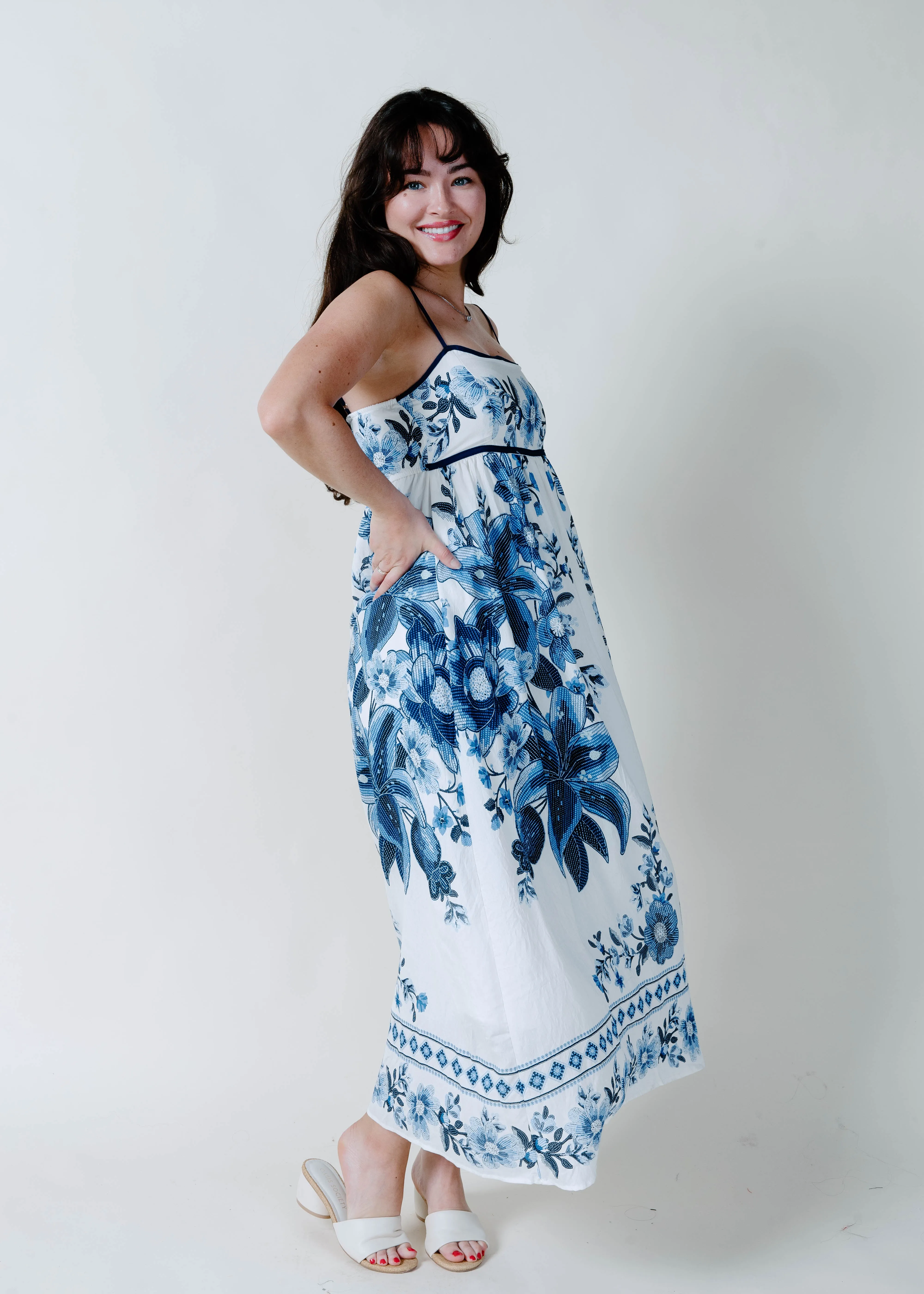 The Willyard Dress - Blue sold by Vinnie Louise product image thumbnail 2