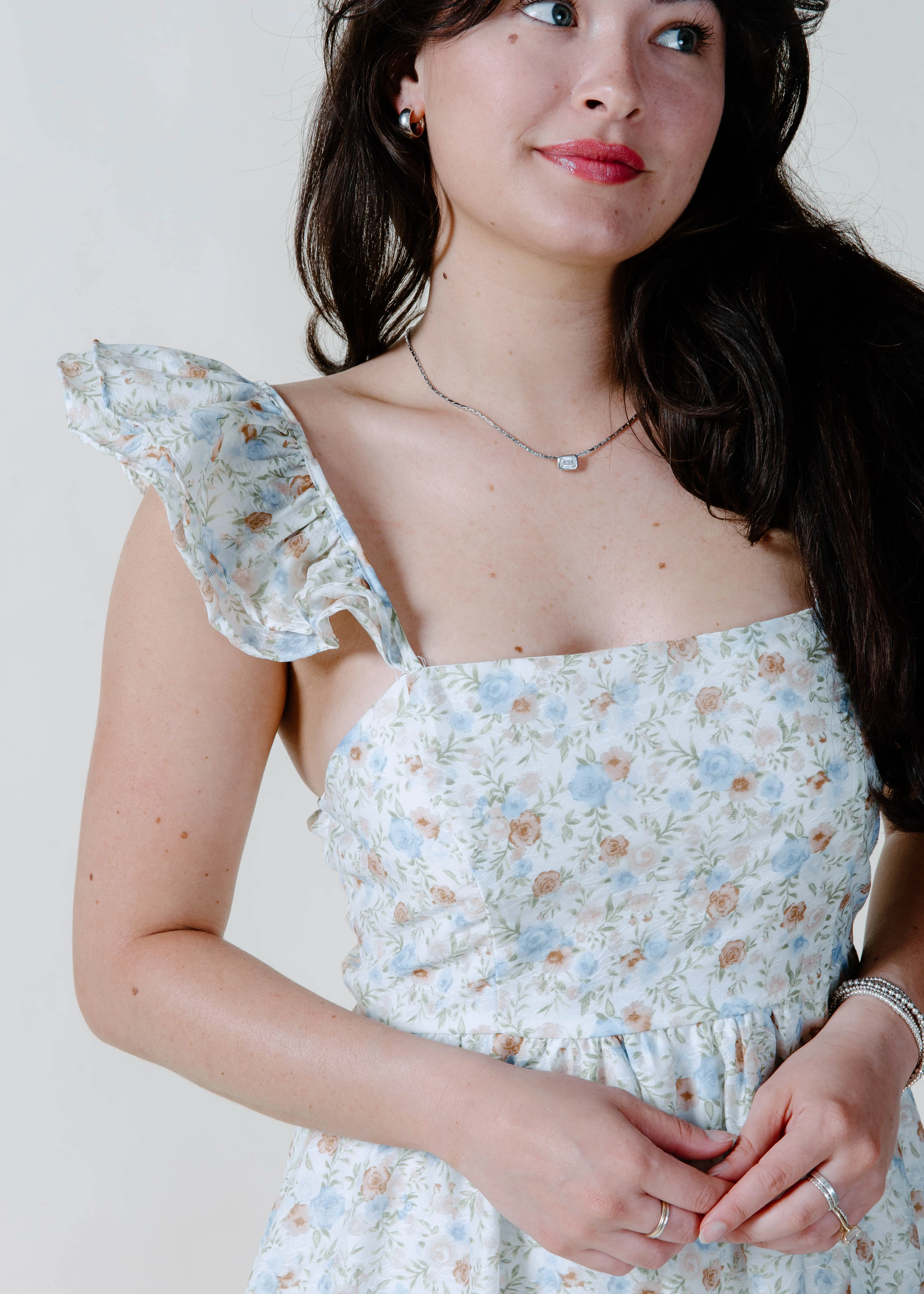 The Amara Midi Dress - Ivory sold by Vinnie Louise product image thumbnail 2