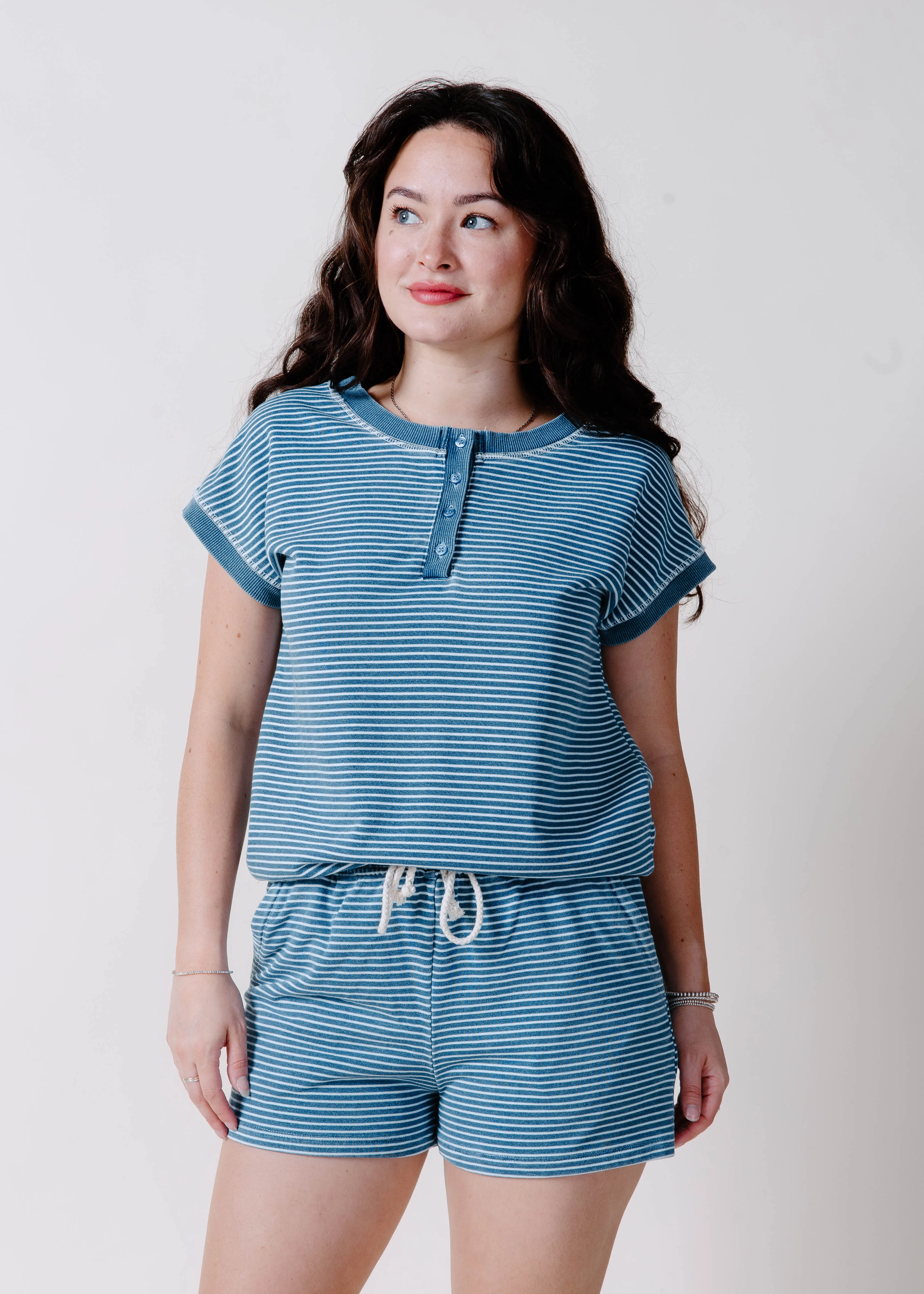 Xandra Striped Shorts sold by Vinnie Louise