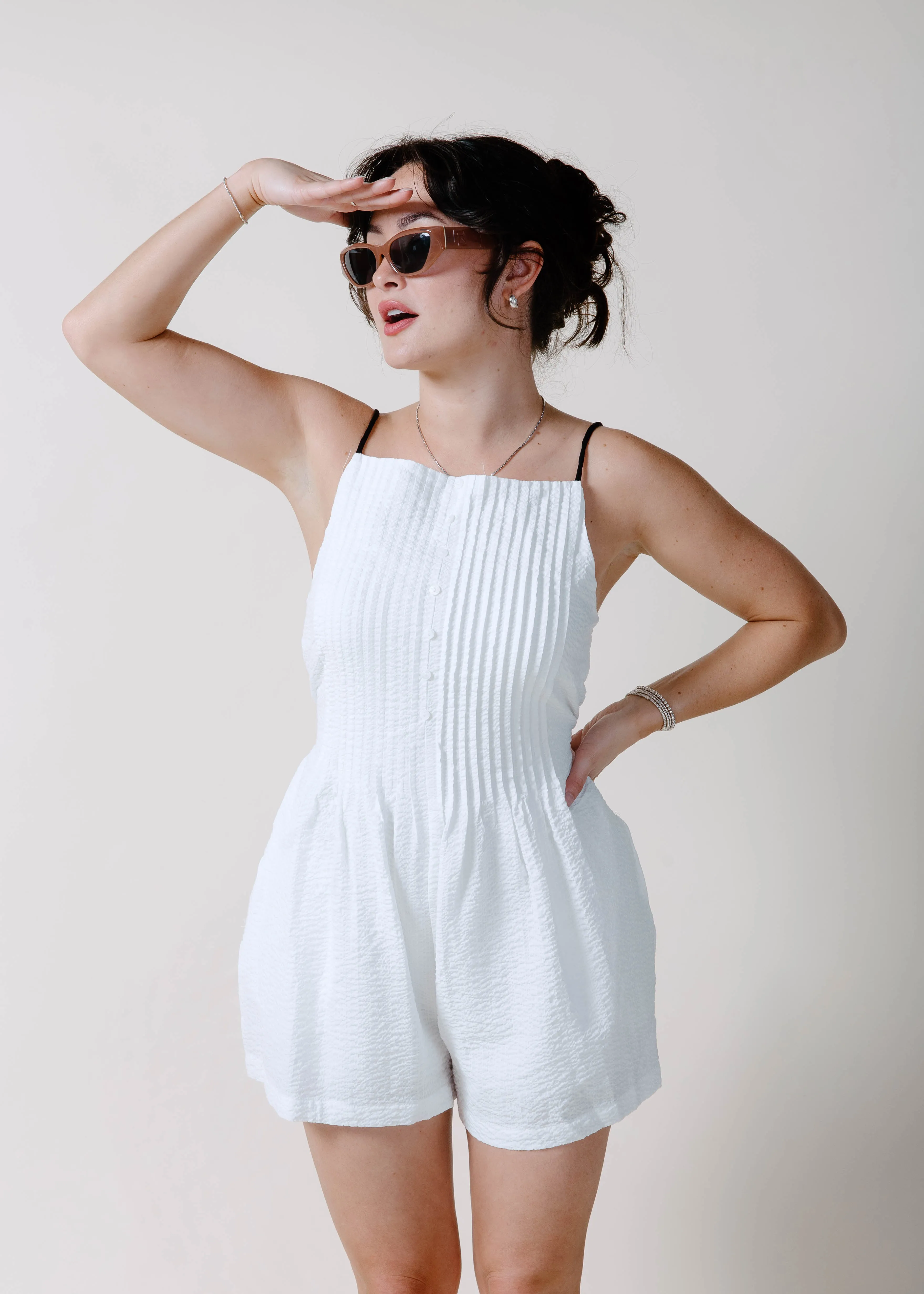 The Gardner Romper sold by Vinnie Louise product image thumbnail 2