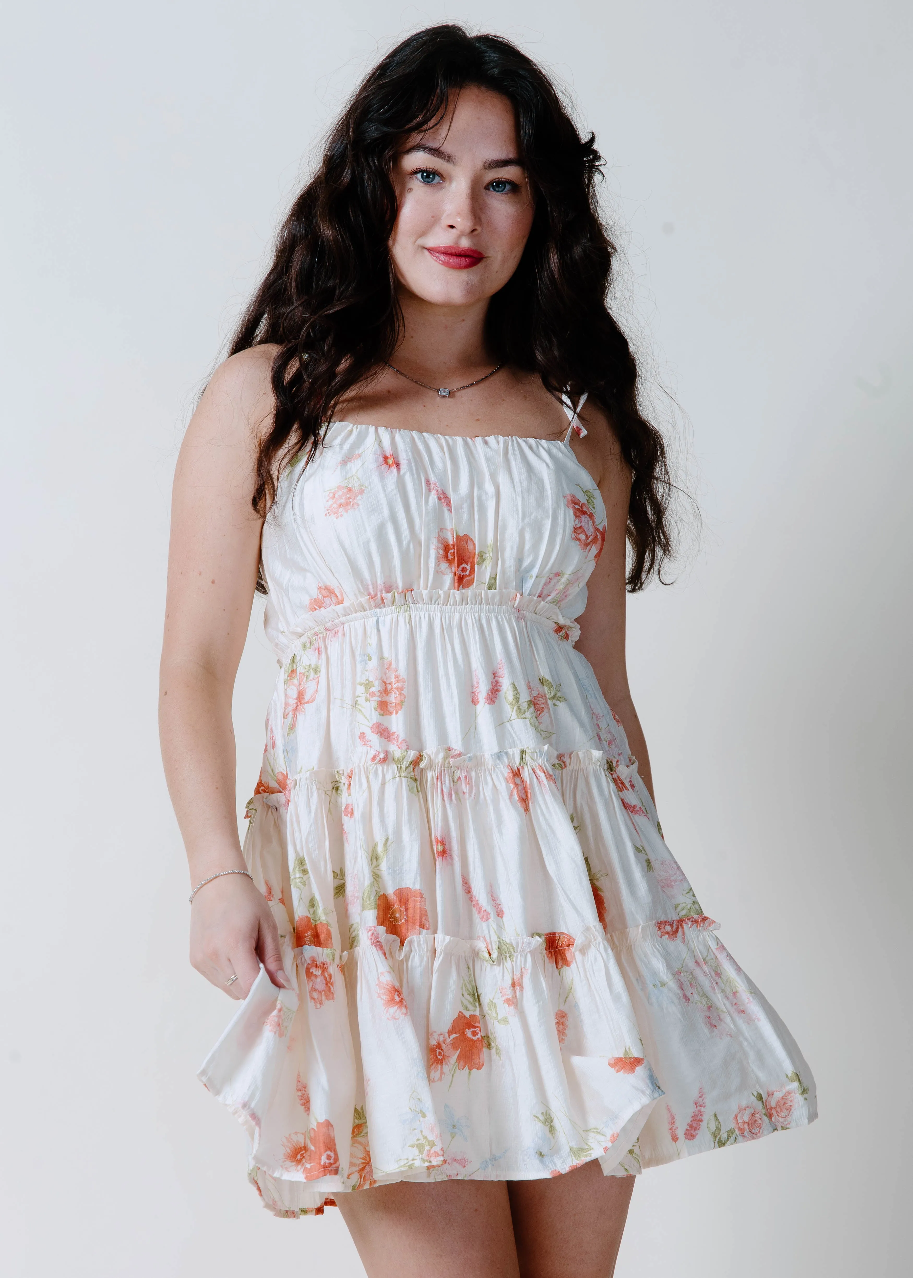 The Daira Floral Mini Dress sold by Vinnie Louise product image thumbnail 4