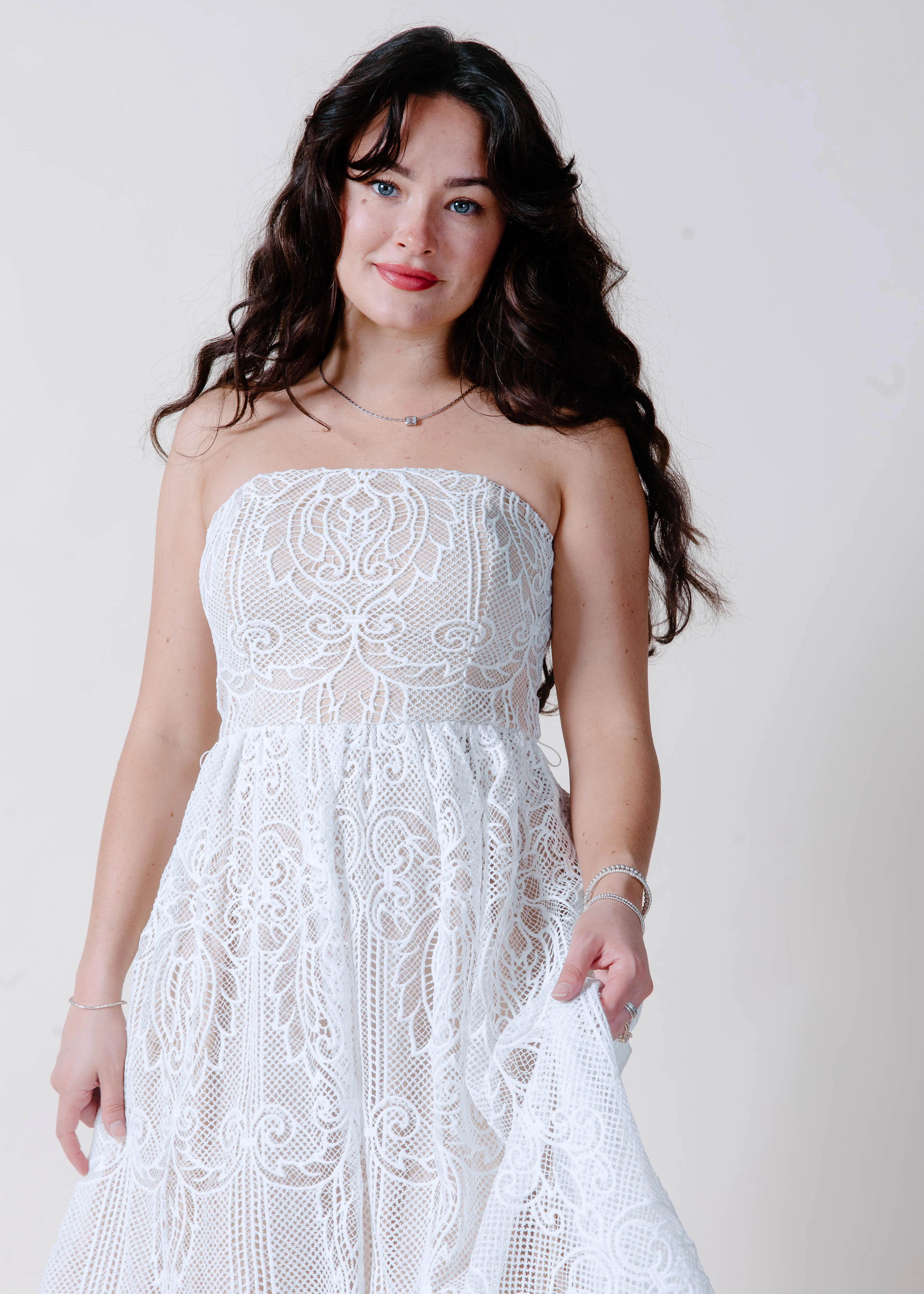 The Portland Lace Midi Dress sold by Vinnie Louise product image thumbnail 2