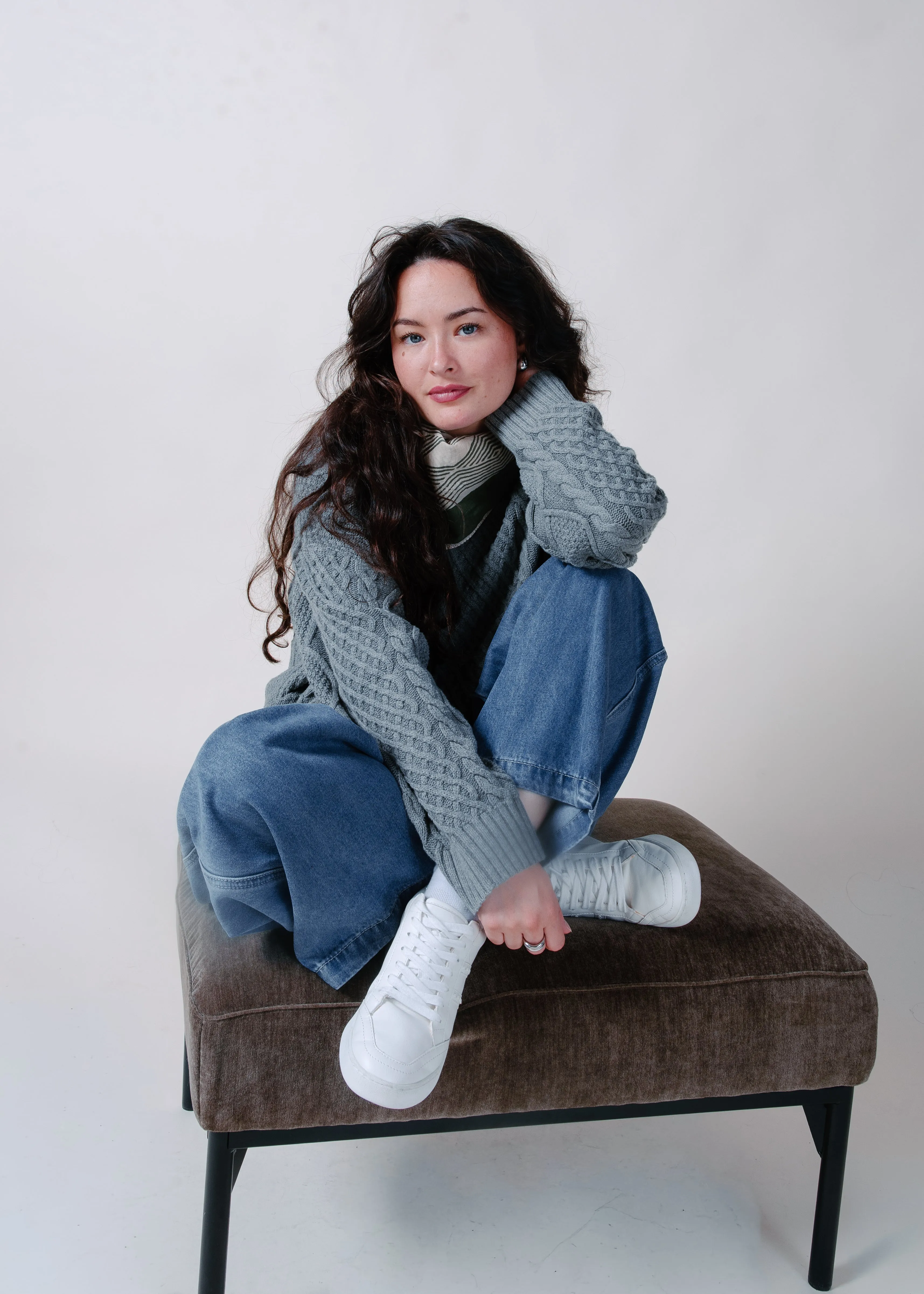 Raney Round Neck Sweater sold by Vinnie Louise product image thumbnail 5