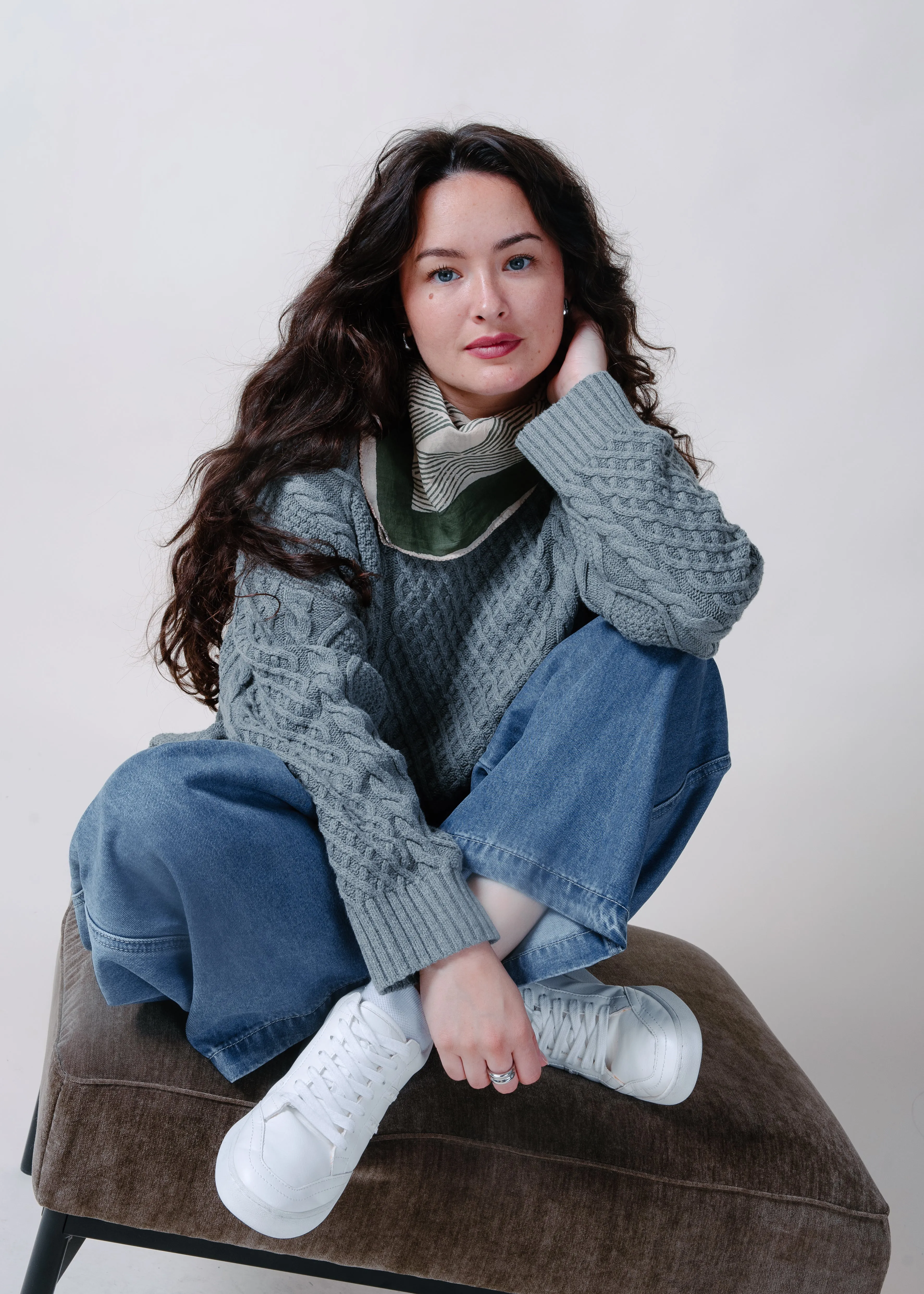 Raney Round Neck Sweater sold by Vinnie Louise