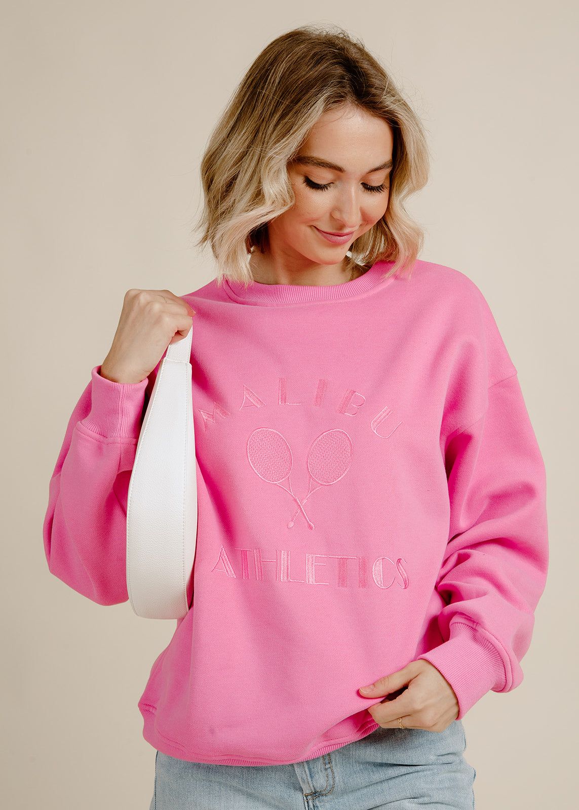Malibu Athletics Pullover -Pink sold by Vinnie Louise product image thumbnail 2