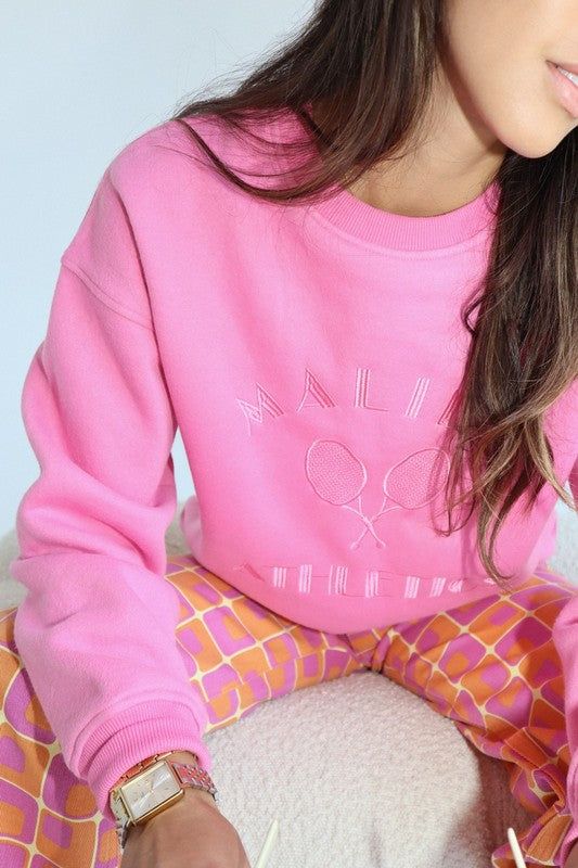 Malibu Athletics Pullover -Pink sold by Vinnie Louise product image thumbnail 6