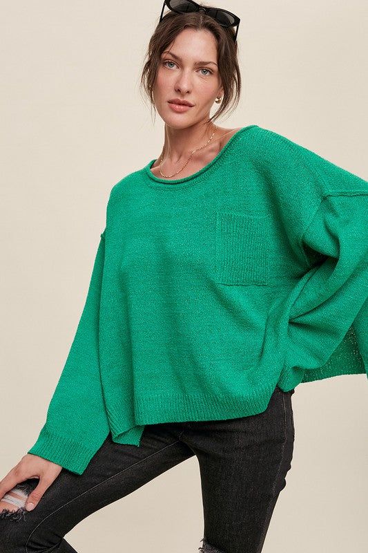 Lucy Pullover - Green sold by Vinnie Louise