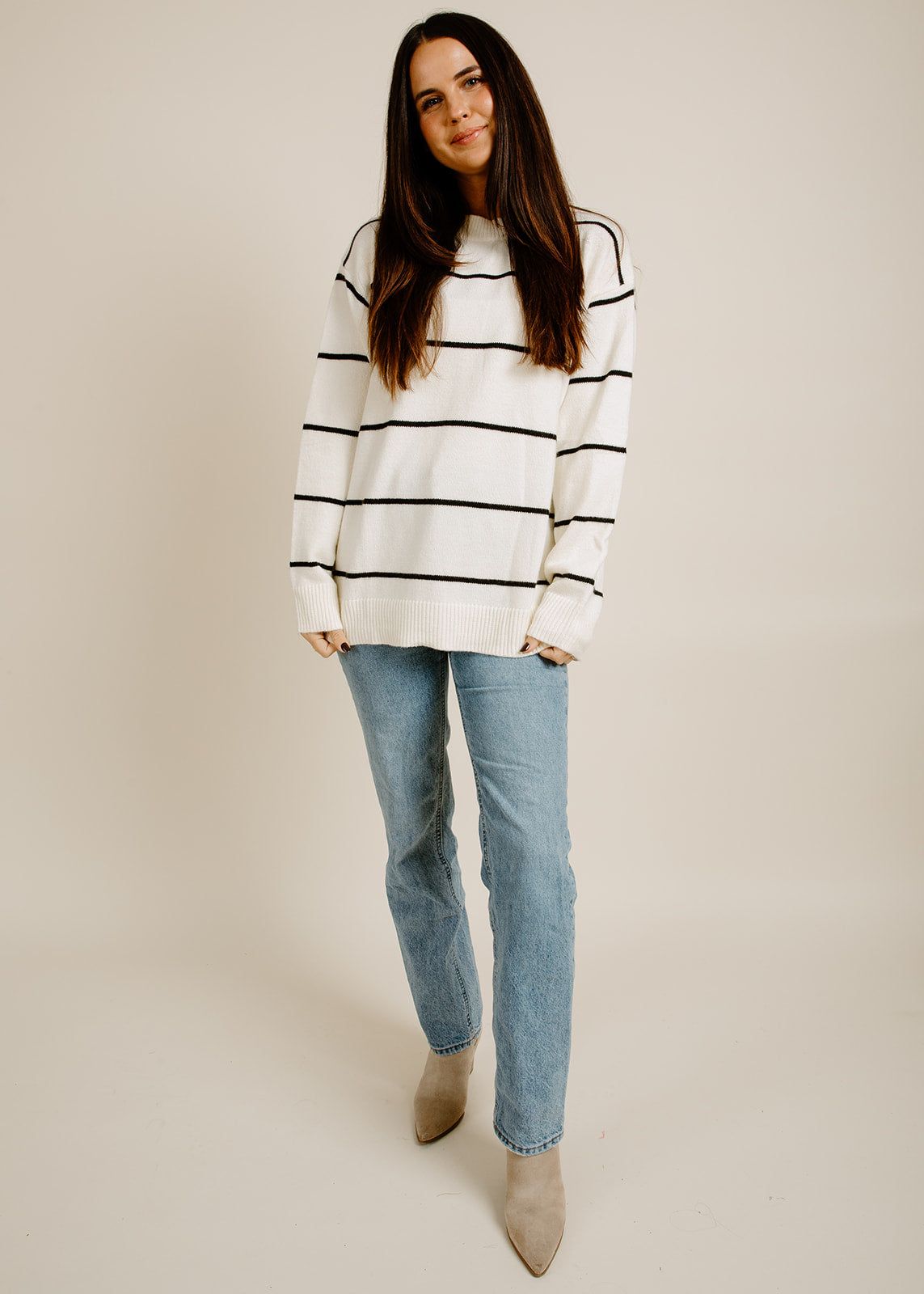 Eunice Sweater - Ivory sold by Vinnie Louise product image thumbnail 3