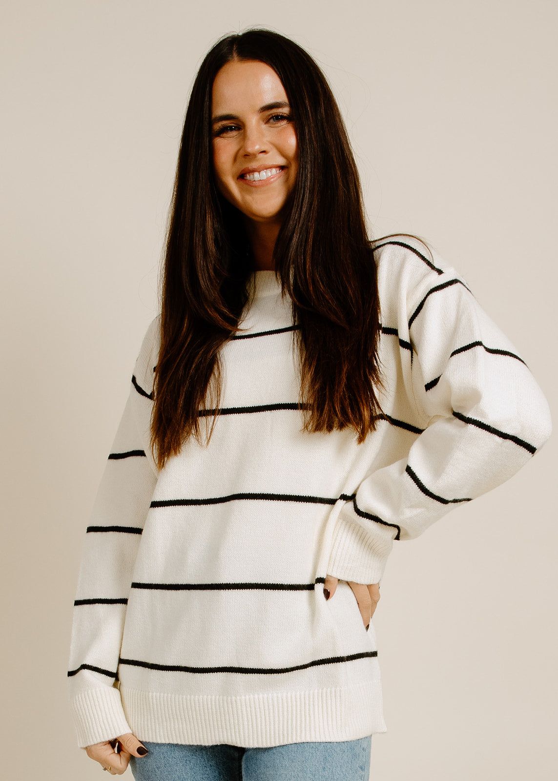 Eunice Sweater - Ivory sold by Vinnie Louise