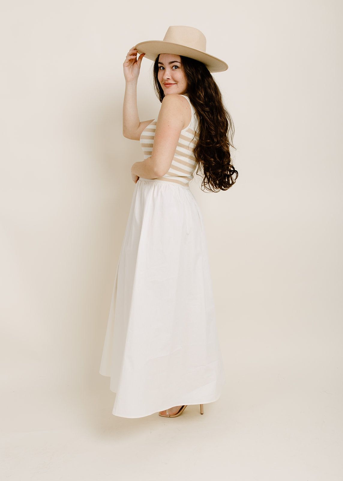 Nico Maxi Dress - Beige sold by Vinnie Louise product image thumbnail 2
