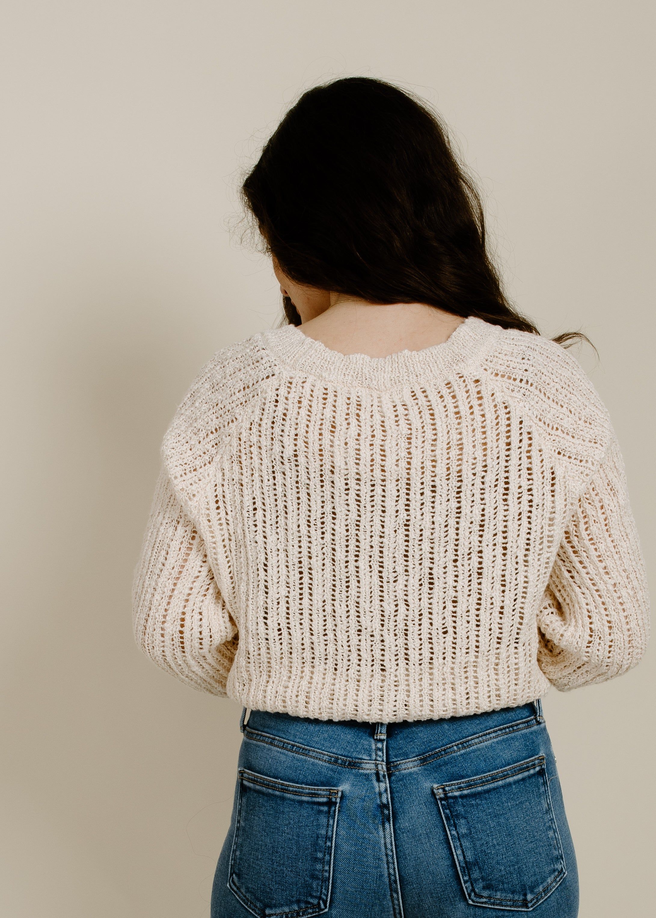 Calla Button Cardigan sold by Vinnie Louise product image thumbnail 3