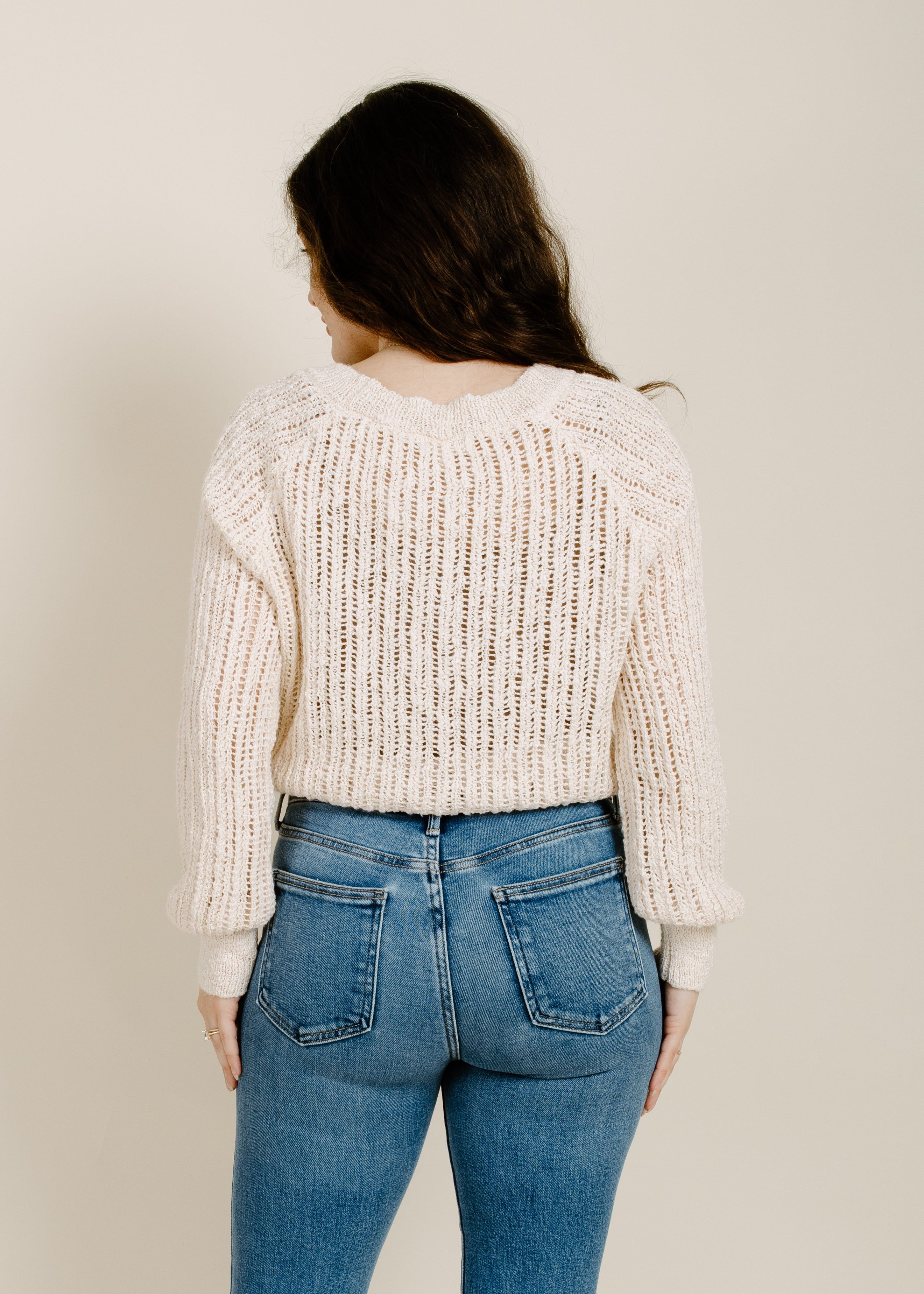 Calla Button Cardigan sold by Vinnie Louise product image thumbnail 4