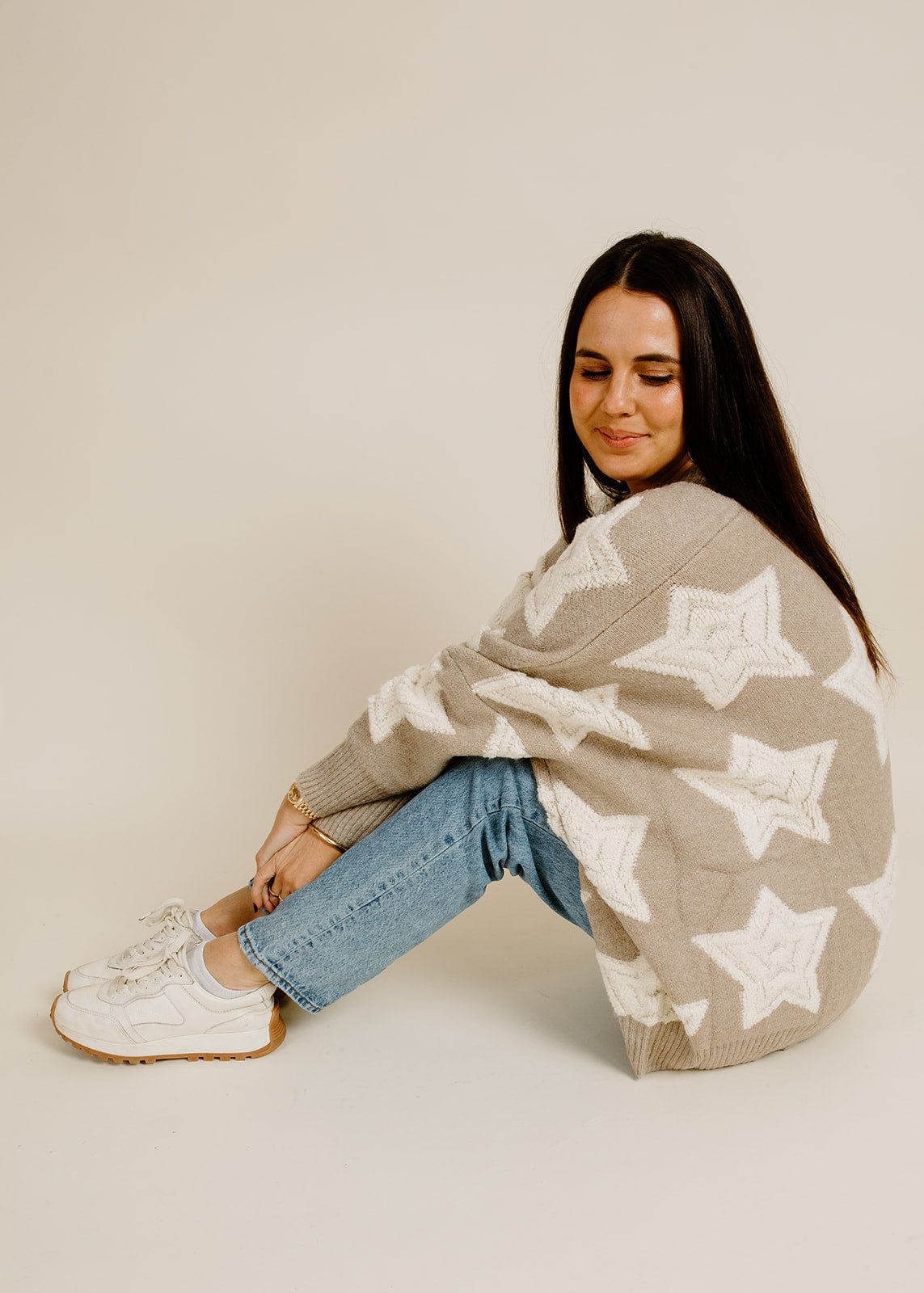 Maven Cardigan - Taupe sold by Vinnie Louise product image thumbnail 3