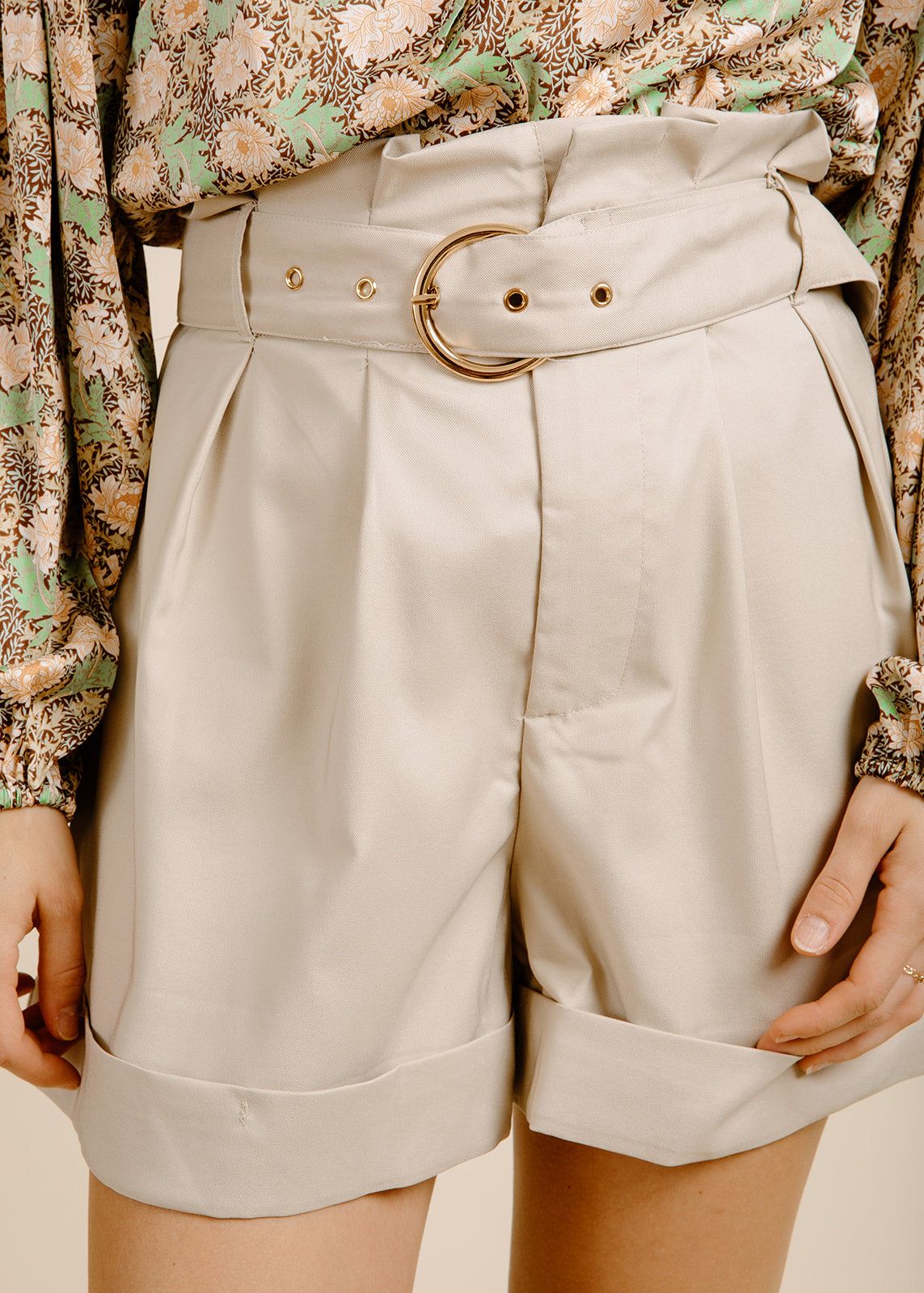 Dylan Shorts - Stone sold by Vinnie Louise product image thumbnail 10