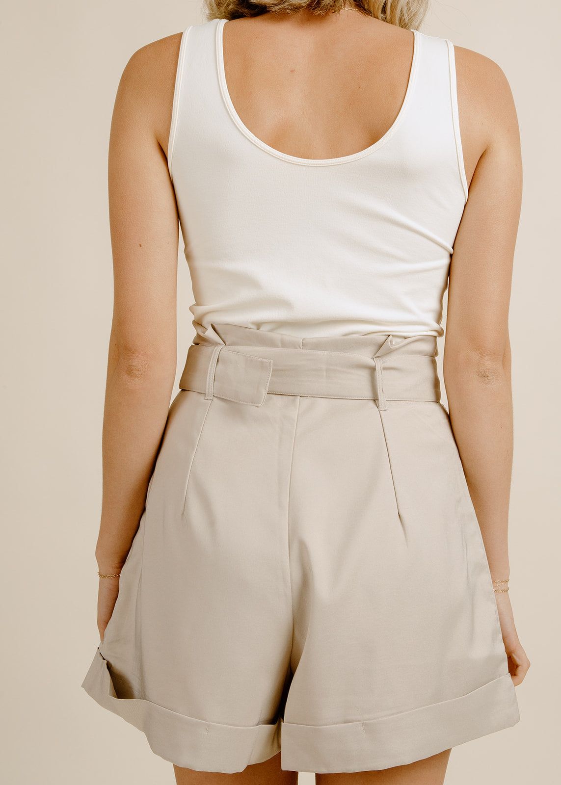 Dylan Shorts - Stone sold by Vinnie Louise product image thumbnail 6