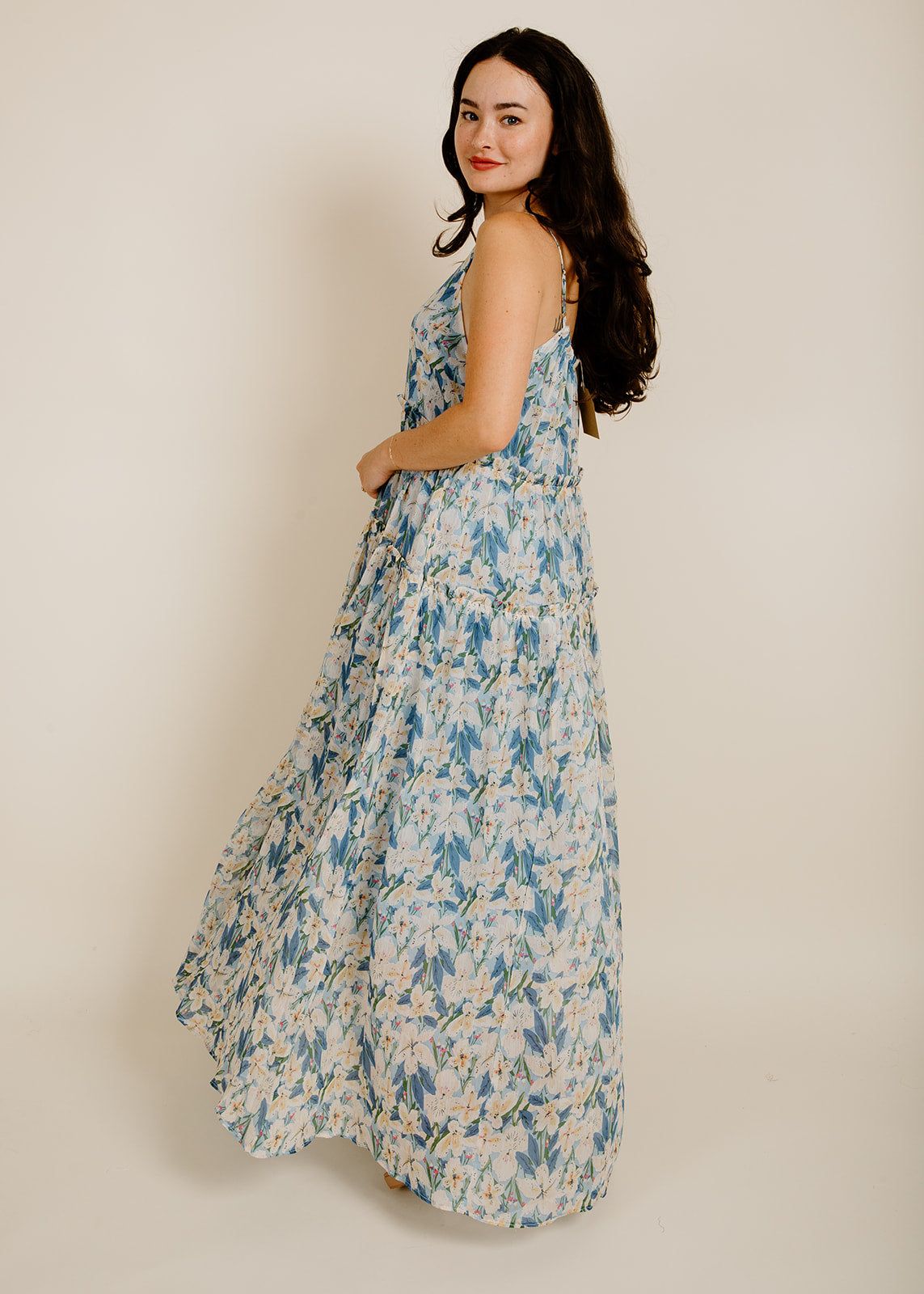 Meredith Maxi Dress - Blue sold by Vinnie Louise product image thumbnail 2