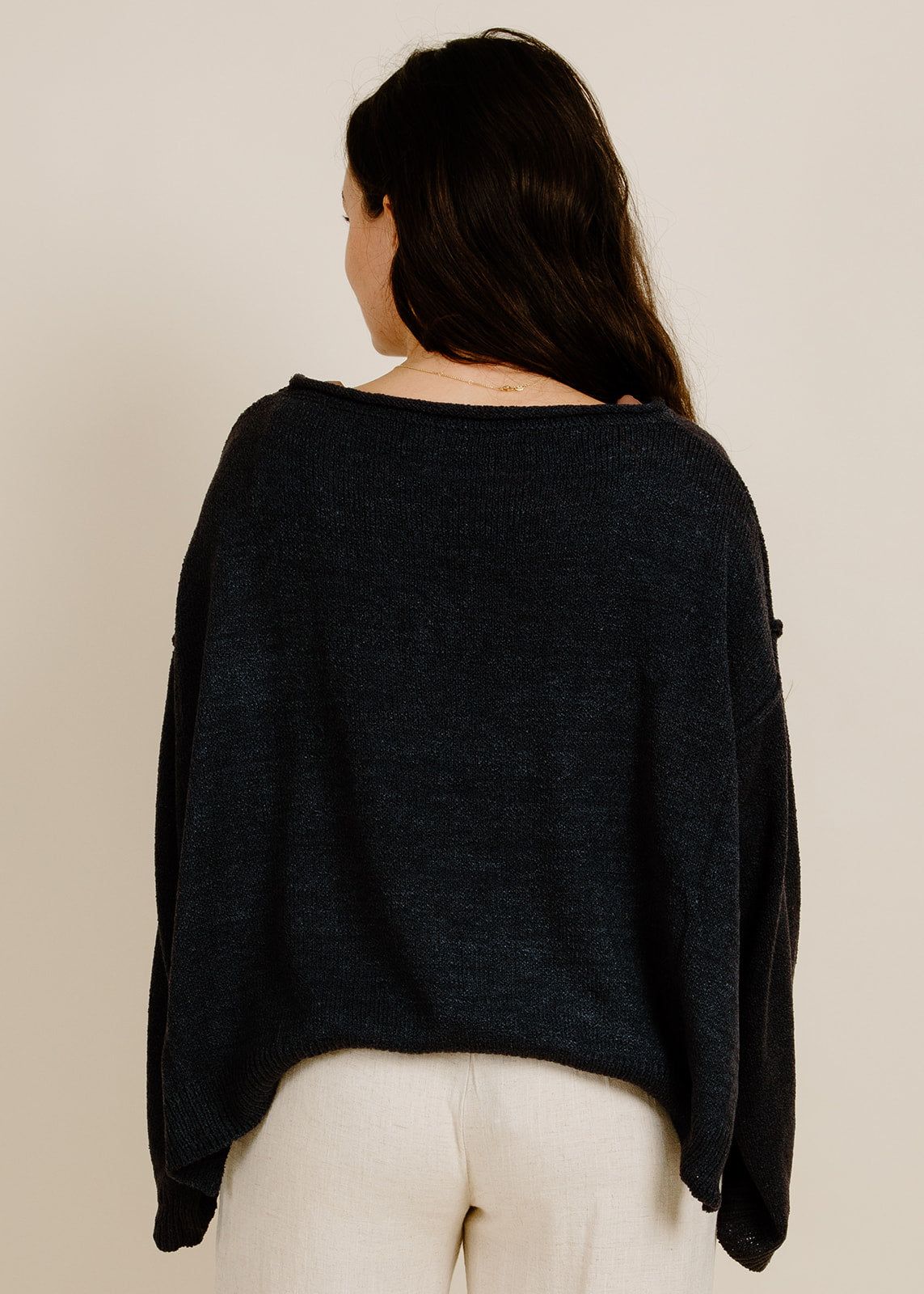 Lucy Pullover - Navy sold by Vinnie Louise product image thumbnail 5