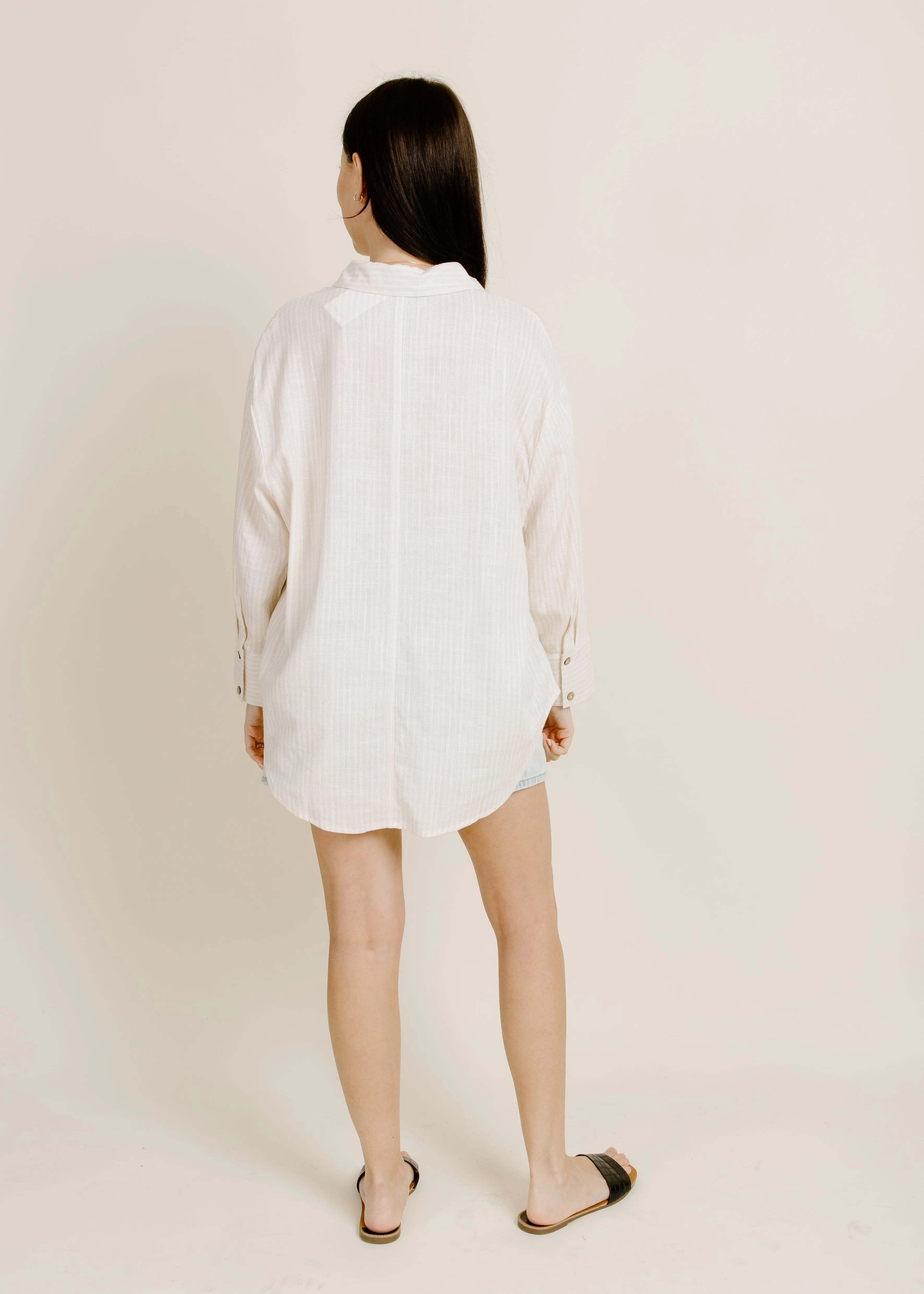 McGuire Button Up - Beige sold by Vinnie Louise product image thumbnail 4