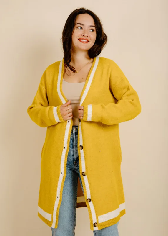 Feliz Vintage Cardigan - Yellow sold by Vinnie Louise
