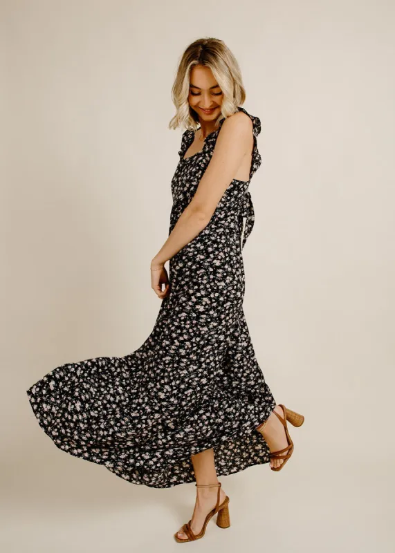 Isabella Maxi Dress - Black sold by Vinnie Louise