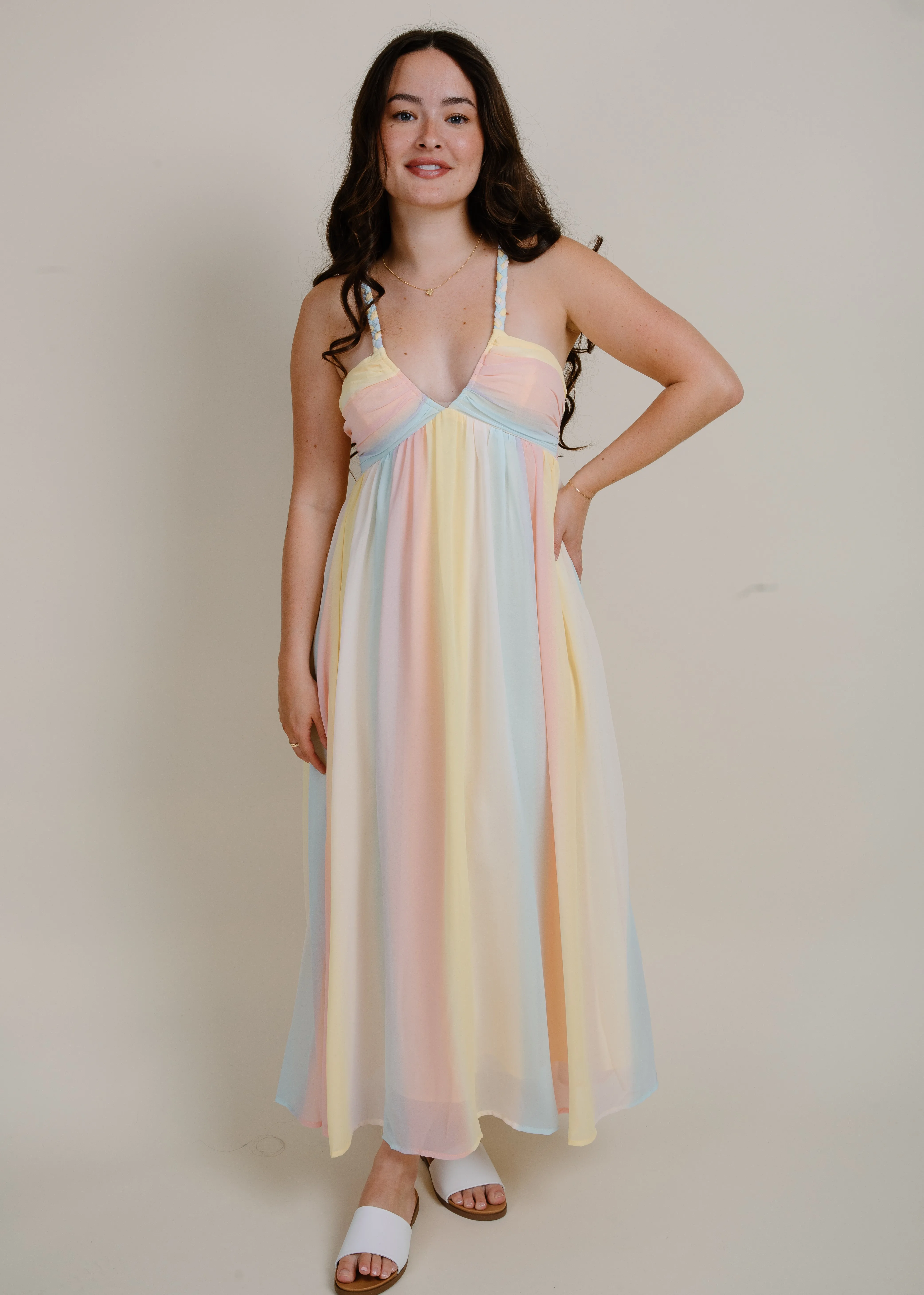 Free Falling Maxi Dress sold by Vinnie Louise product image thumbnail 5