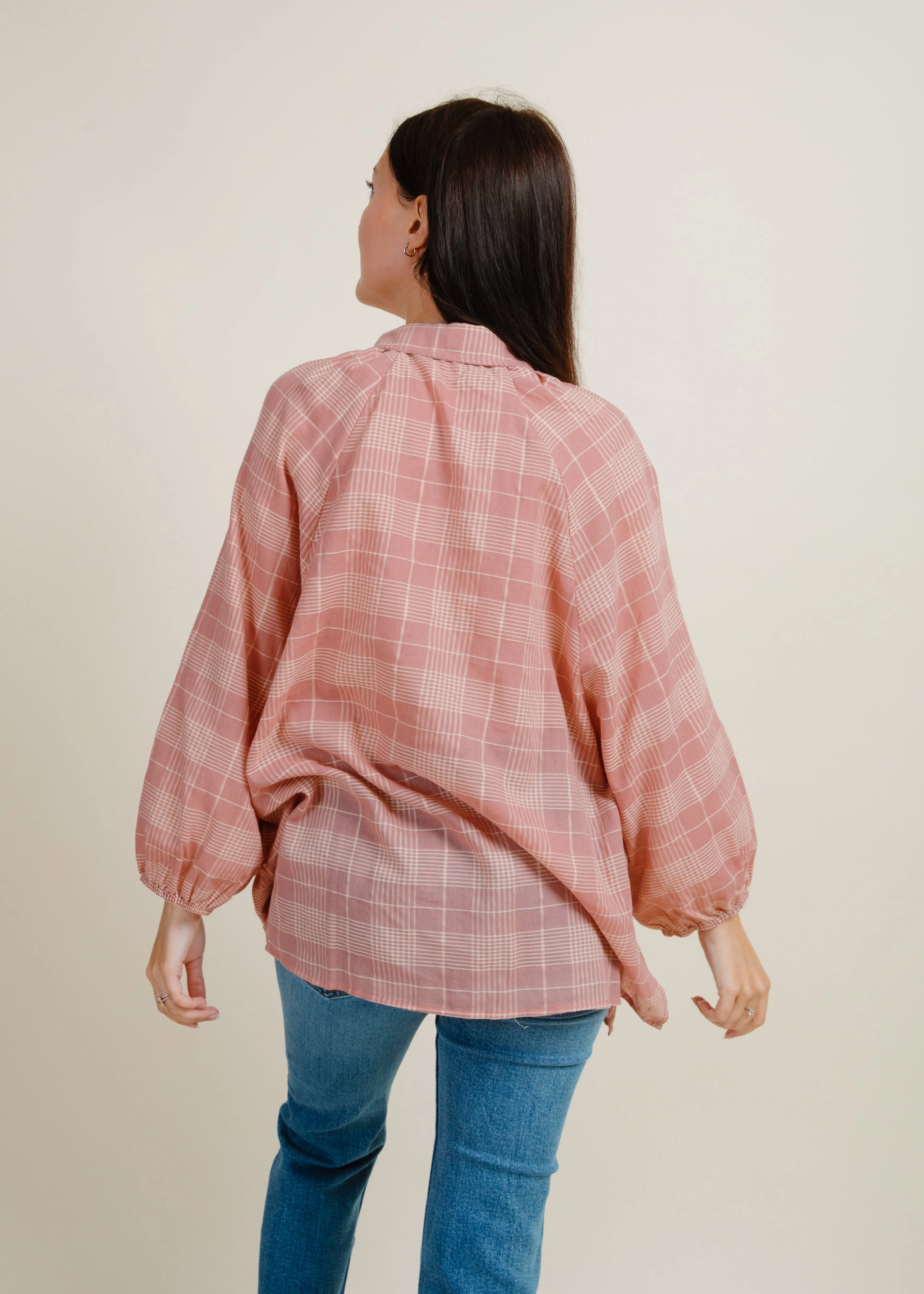 Sylvia Plaid Blouse sold by Vinnie Louise product image thumbnail 4