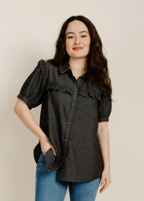 Blaine Blouse - Black sold by Vinnie Louise