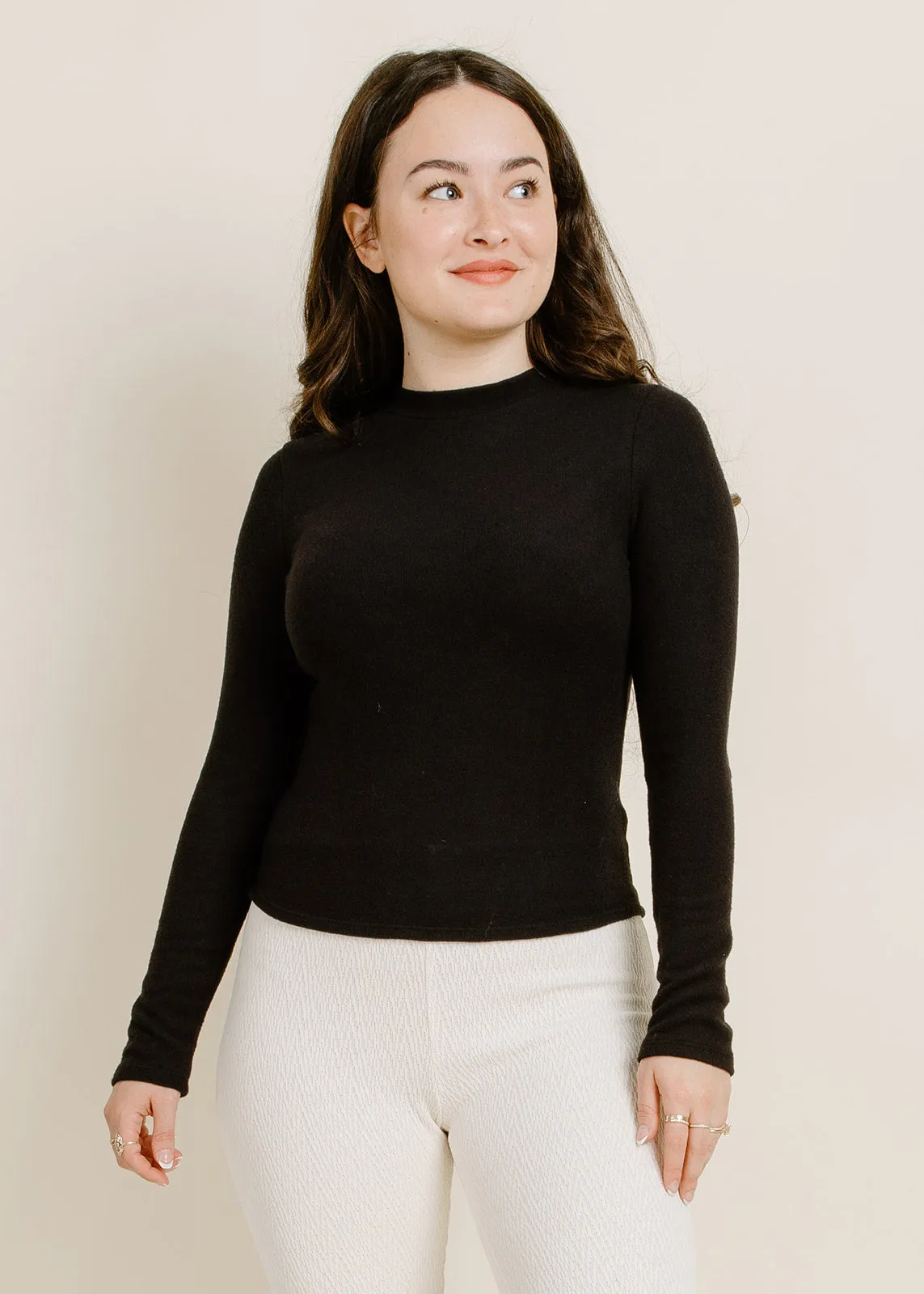 Lindy Mock Neck Top sold by Vinnie Louise