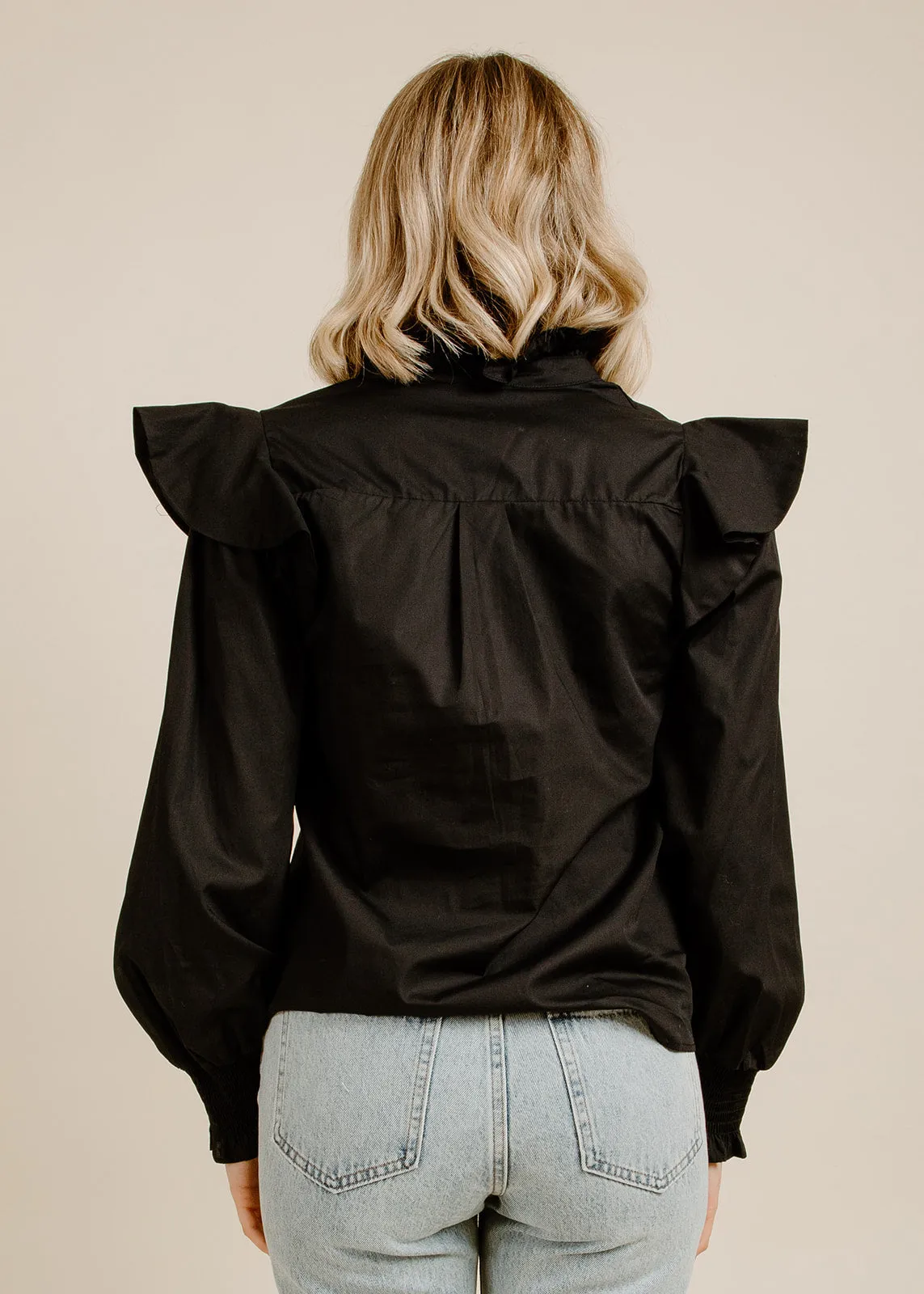 Brinley Blouse - Black sold by Vinnie Louise product image thumbnail 3