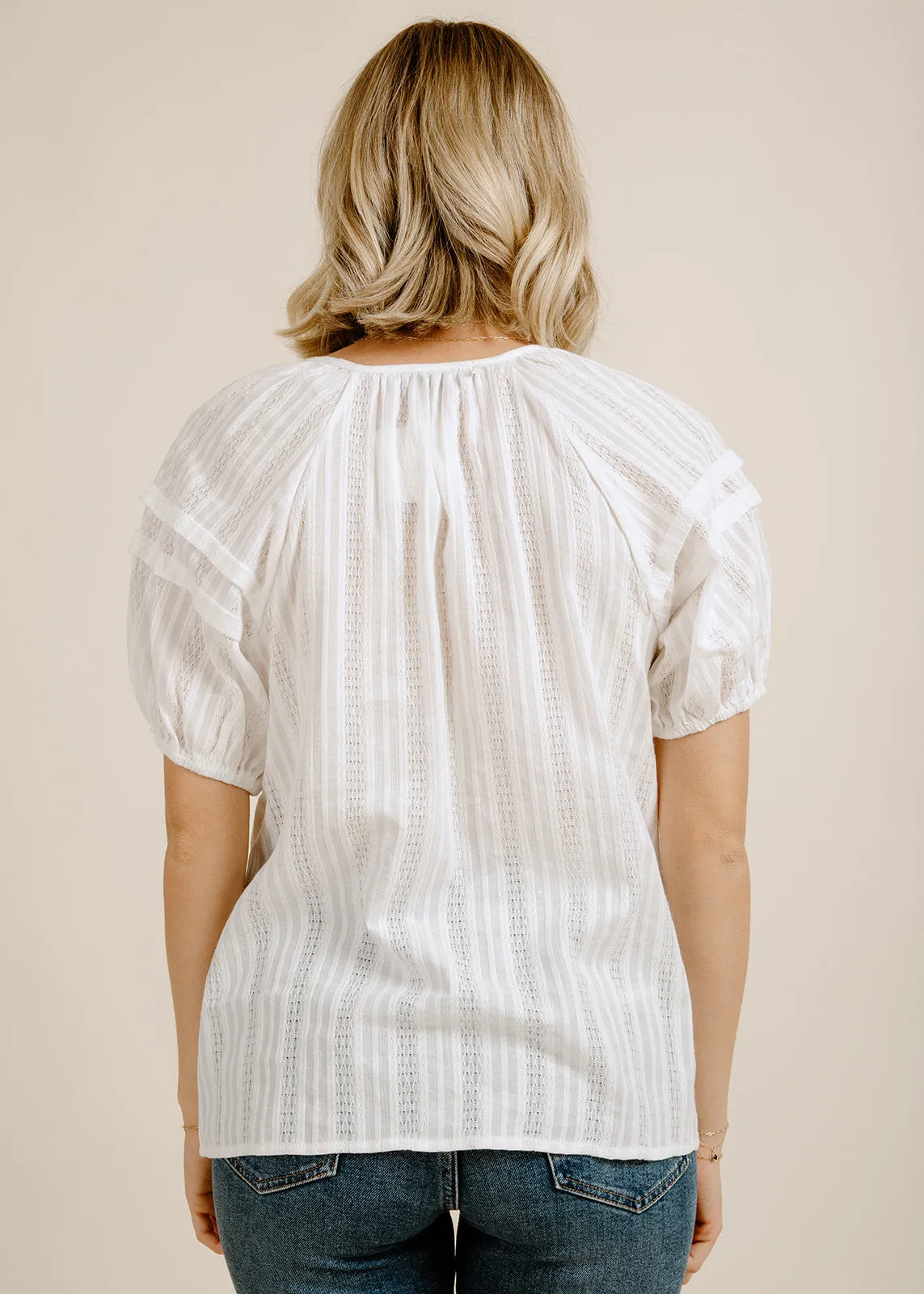 Oxley Top - White sold by Vinnie Louise product image thumbnail 4