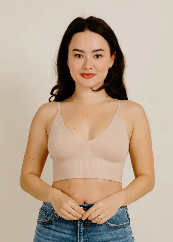 Bella Bralette - Latte sold by Vinnie Louise