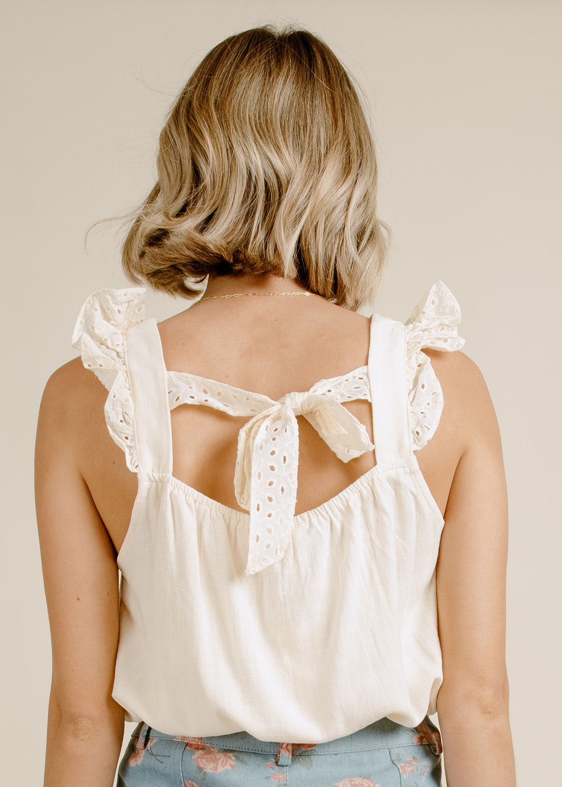 Frannie Blouse - Cream sold by Vinnie Louise product image thumbnail 7