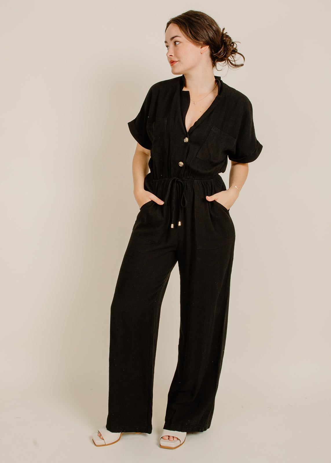 Janelle Jumpsuit - Black sold by Vinnie Louise