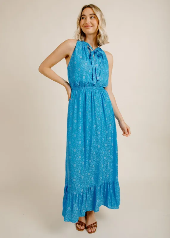 Odette Maxi Dress - Cobalt sold by Vinnie Louise