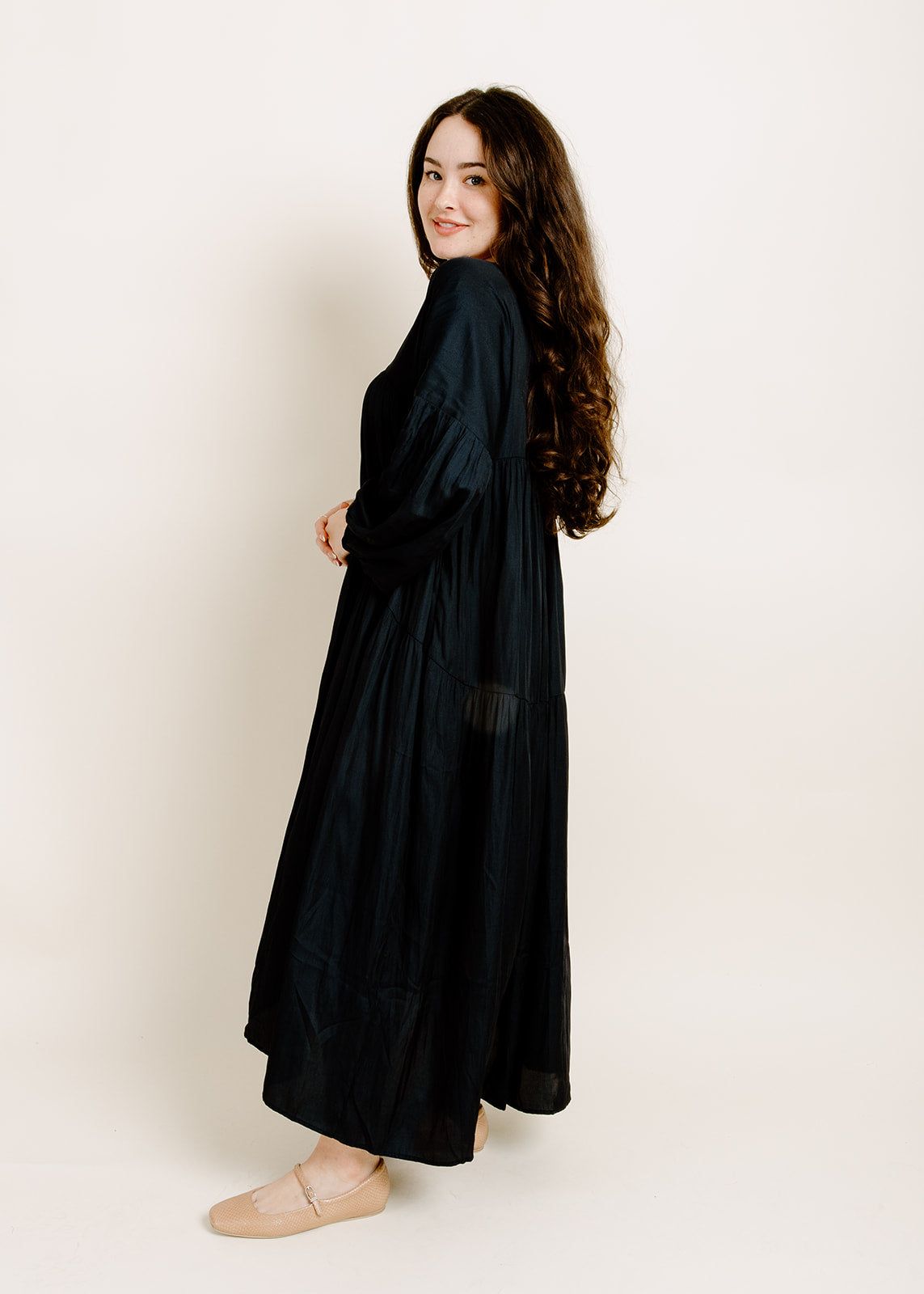 Nadia Midi Dress - Midnight sold by Vinnie Louise product image thumbnail 2