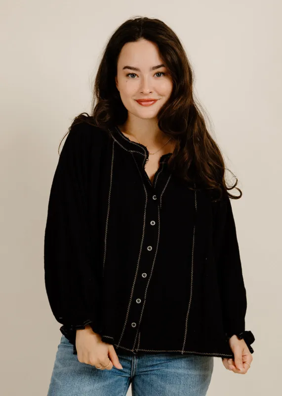 Cassie Top - Black sold by Vinnie Louise