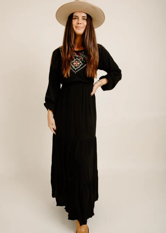 ワンピース Alice long dress Black Alice Lace Maxi Dress - Black | Parallel