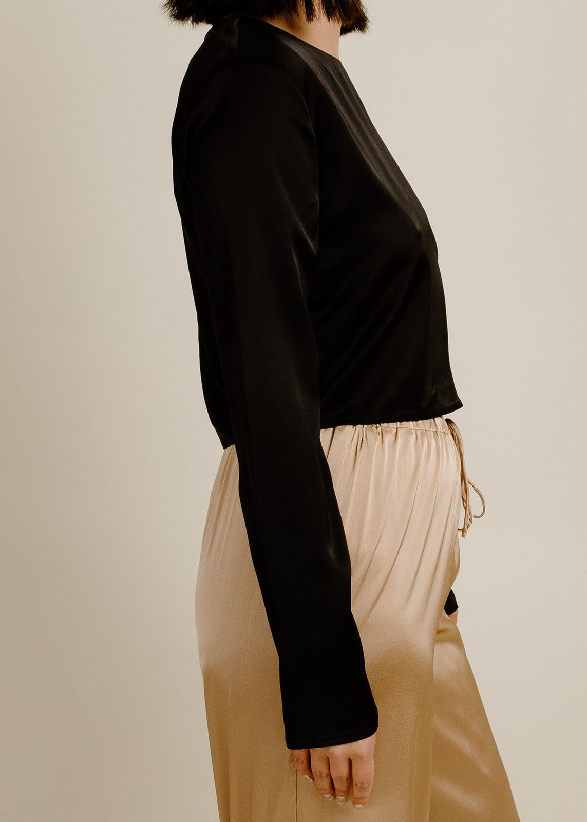 Kim Crop Top - Black sold by Vinnie Louise product image thumbnail 3